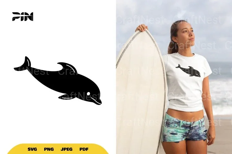 Dolphin Silhouette SVG Bundle