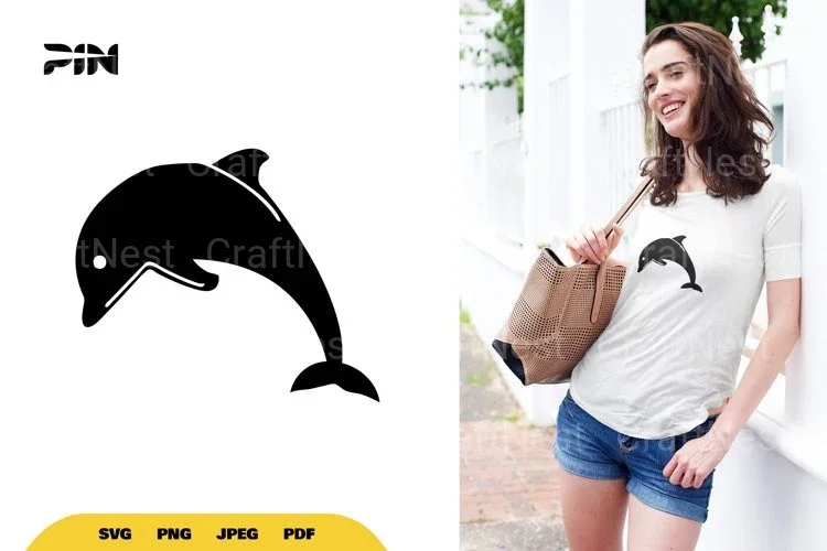 Dolphin Silhouette SVG Bundle