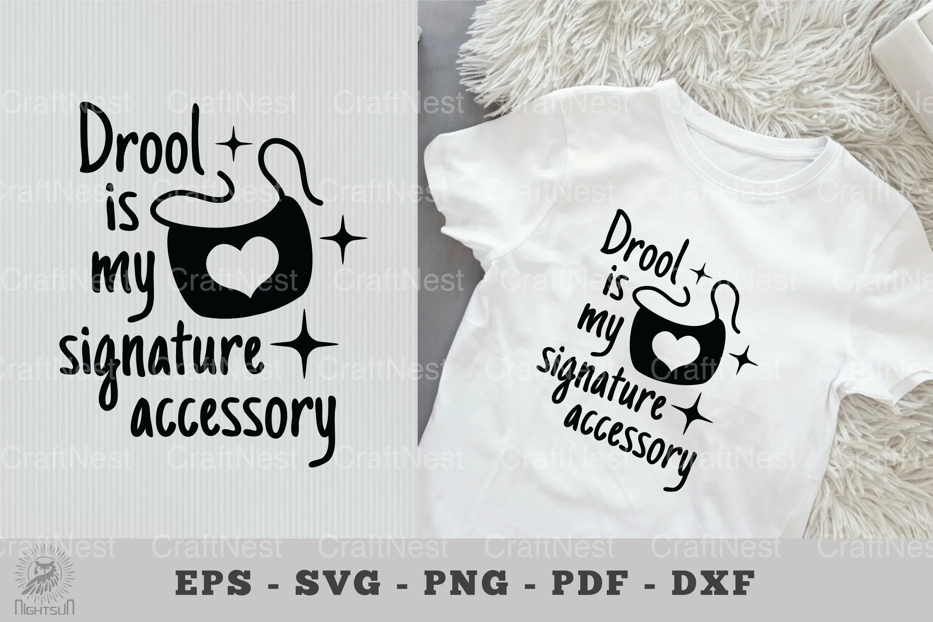 Drool is My Signature Accessory - Baby Quotes SVG Bundle