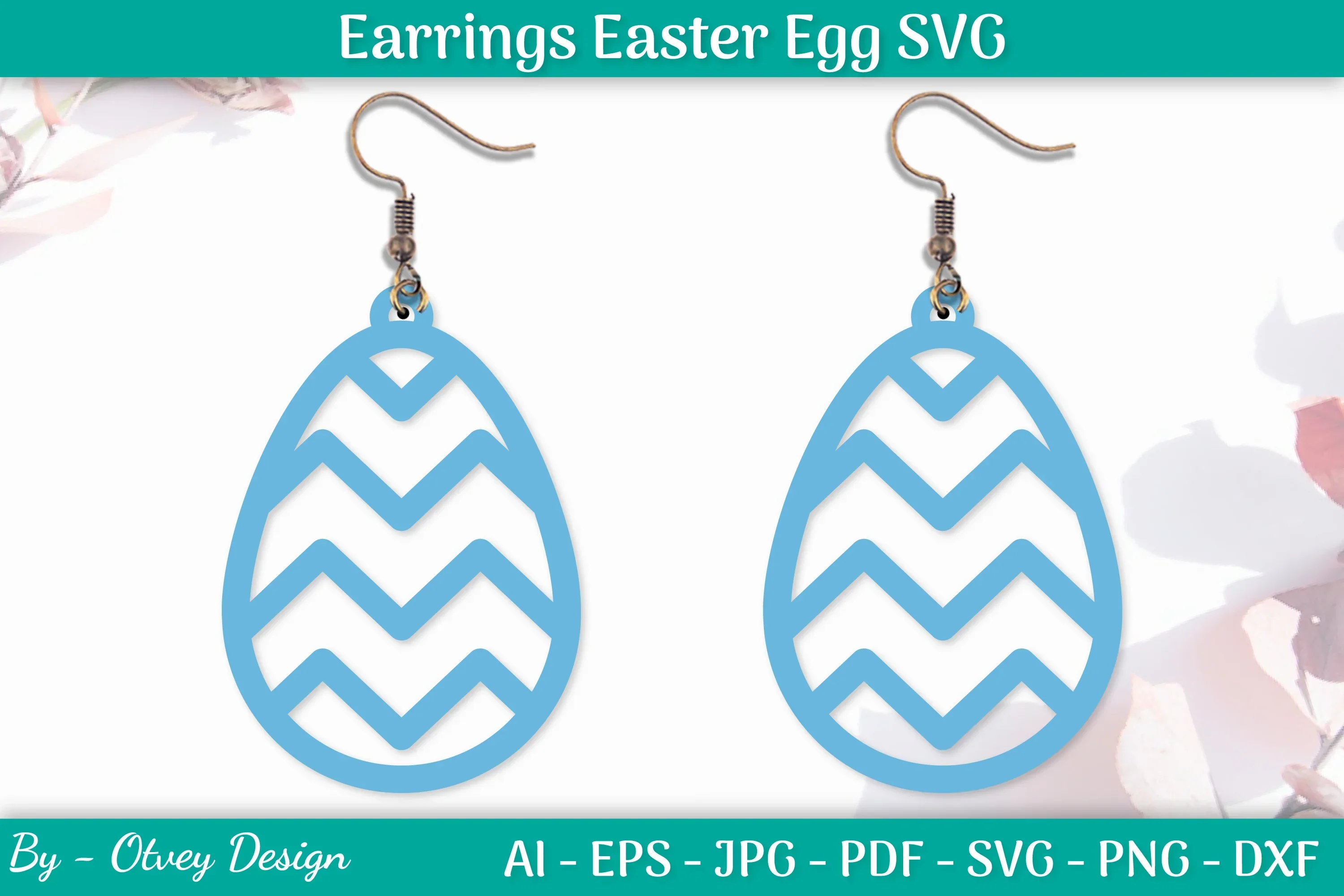 Earring Easter Egg SVG Bundle