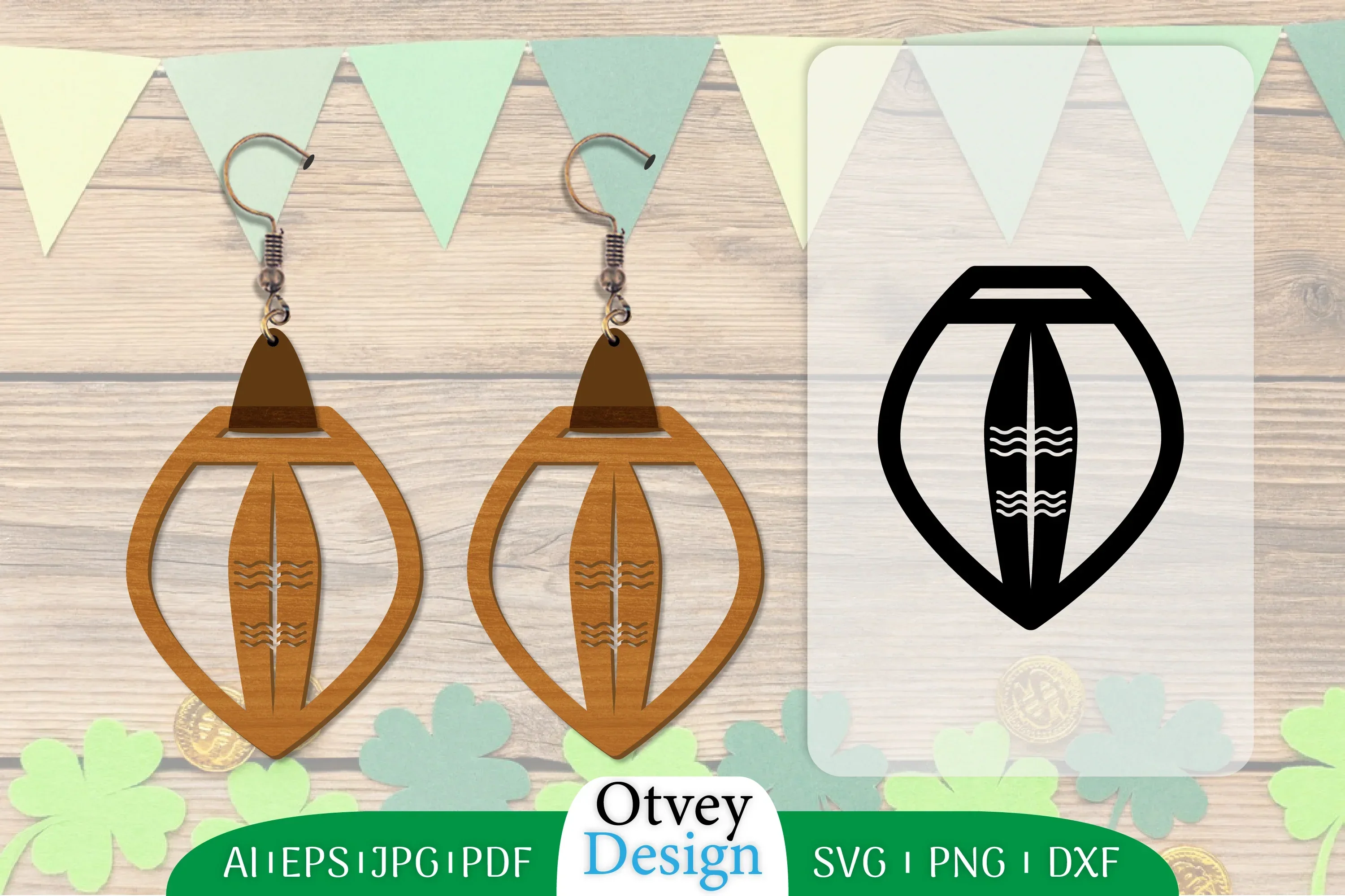 Earring Summer Lasercut SVG Bundle