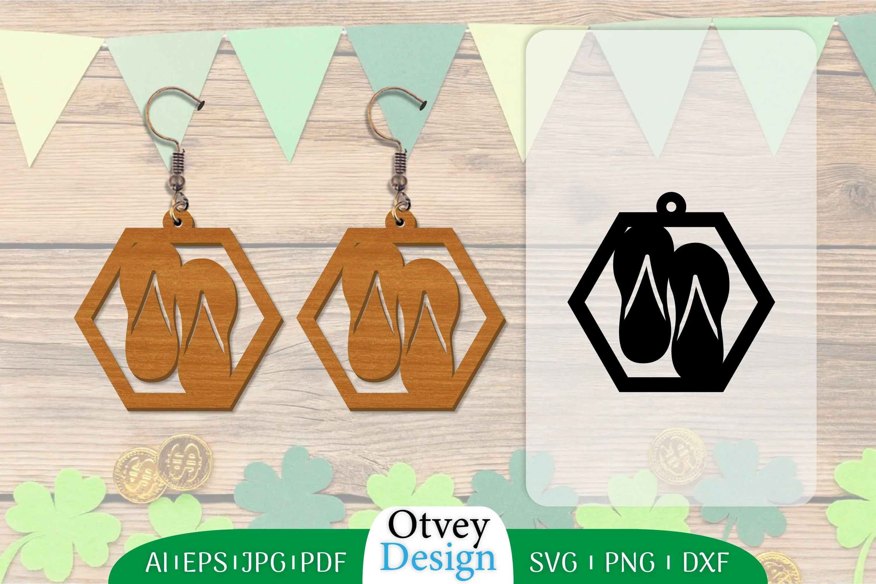 Earring Summer Lasercut SVG Bundle