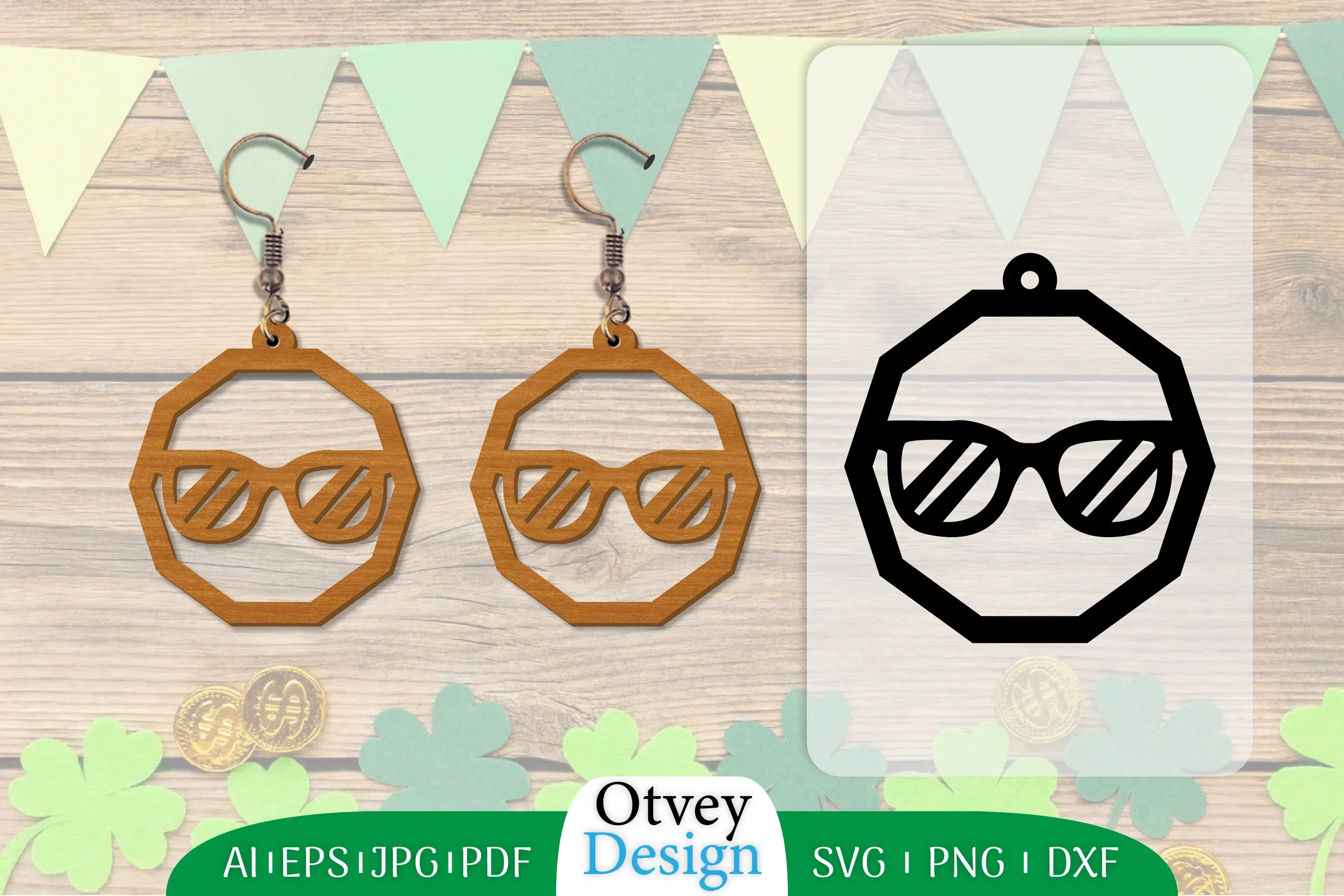 Earring Summer Lasercut SVG Bundle