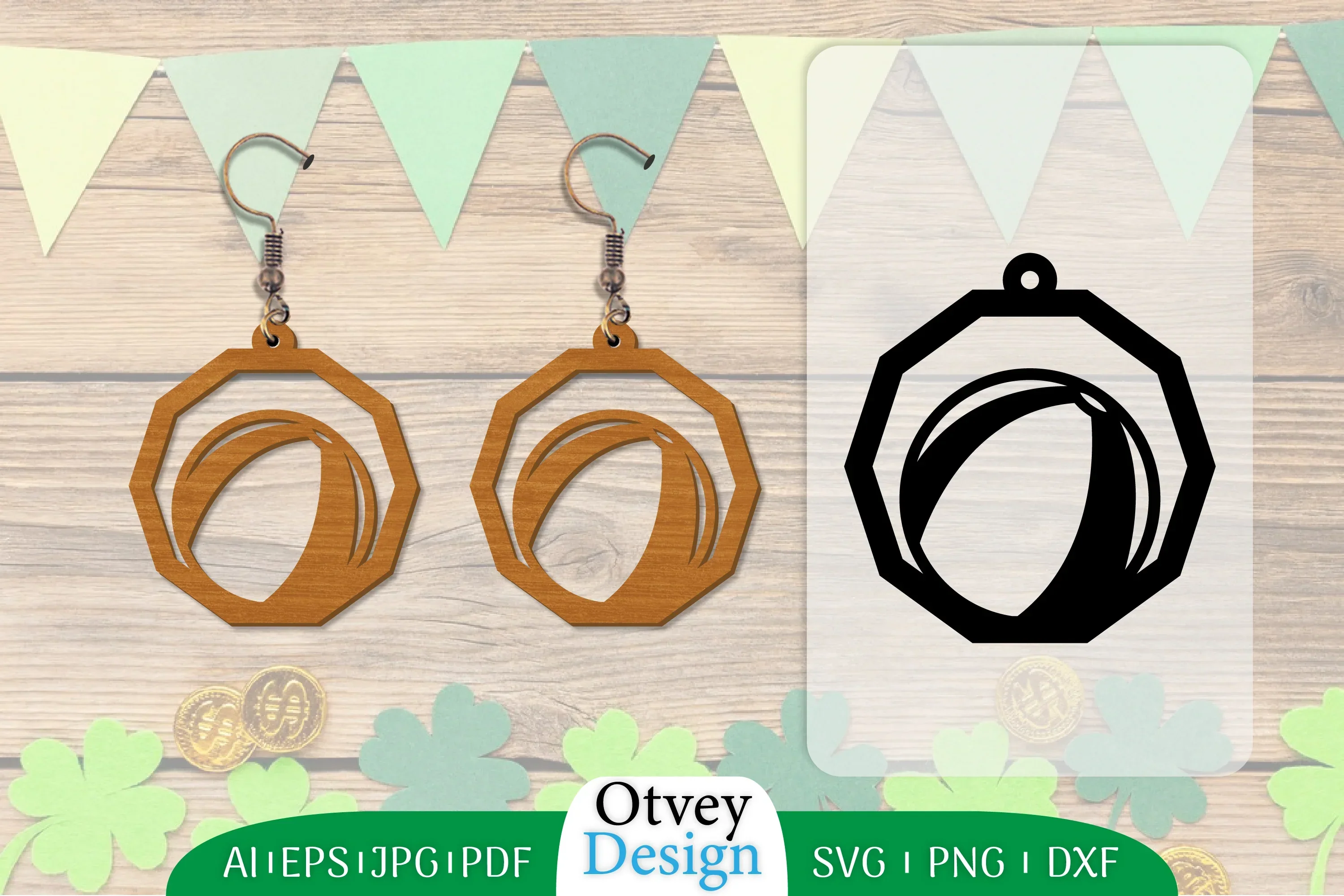 Earring Summer Lasercut SVG Bundle