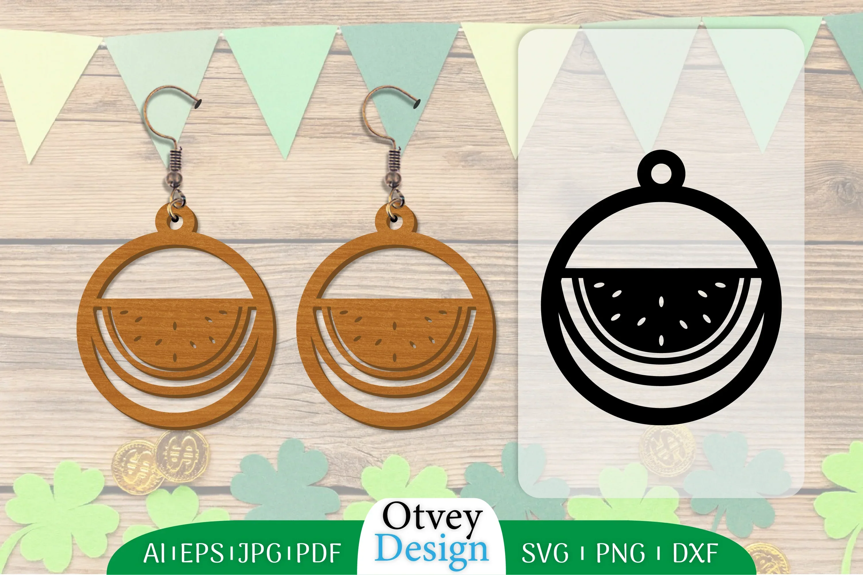 Earring Summer Lasercut SVG Bundle
