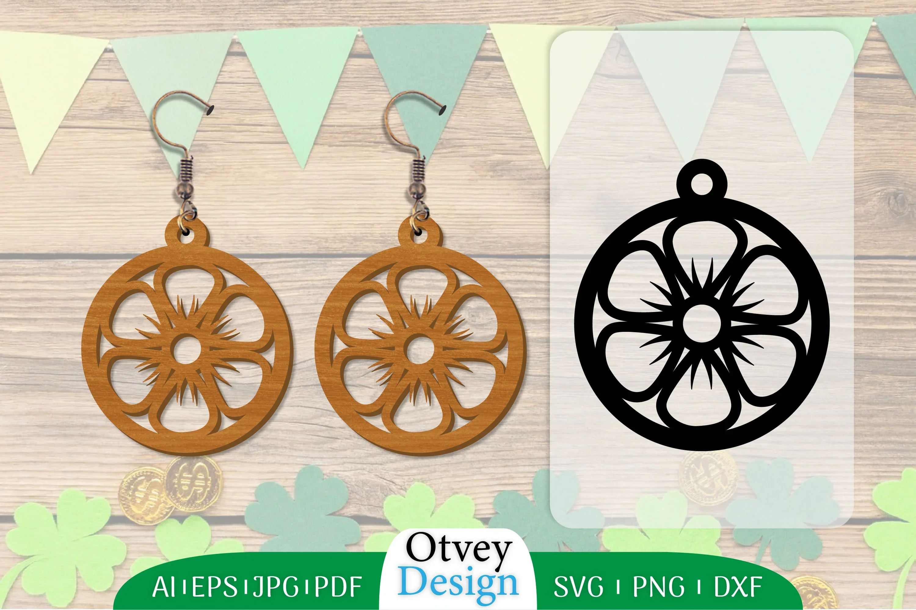 Earring Summer Lasercut SVG Bundle