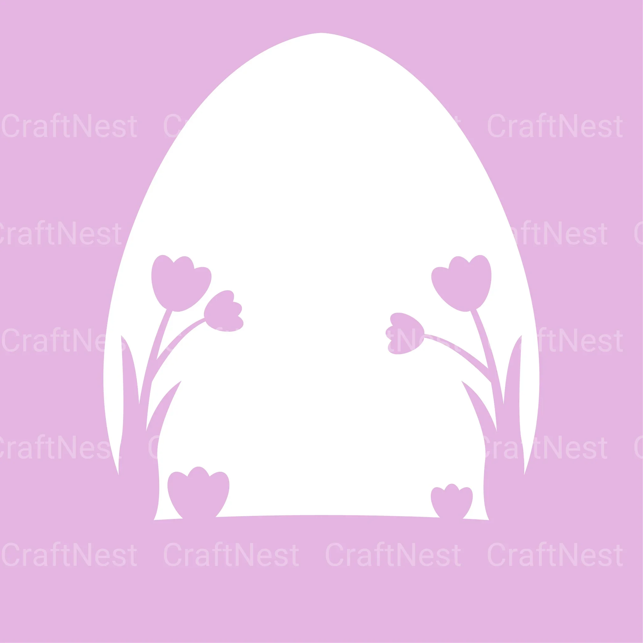 Easter Bunny Layered Papercut SVG Bundle - Image 5