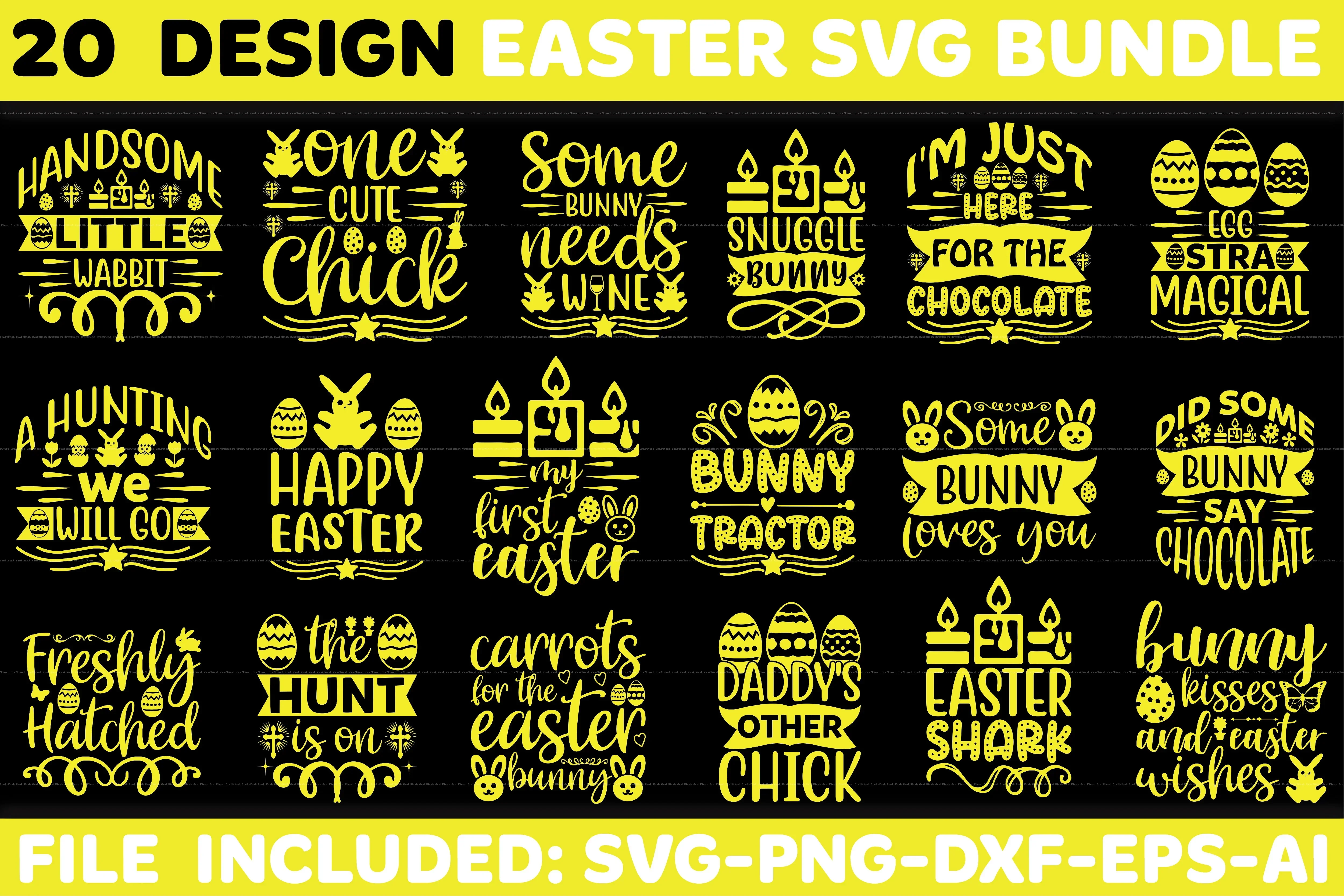 Easter Design SVG Bundle