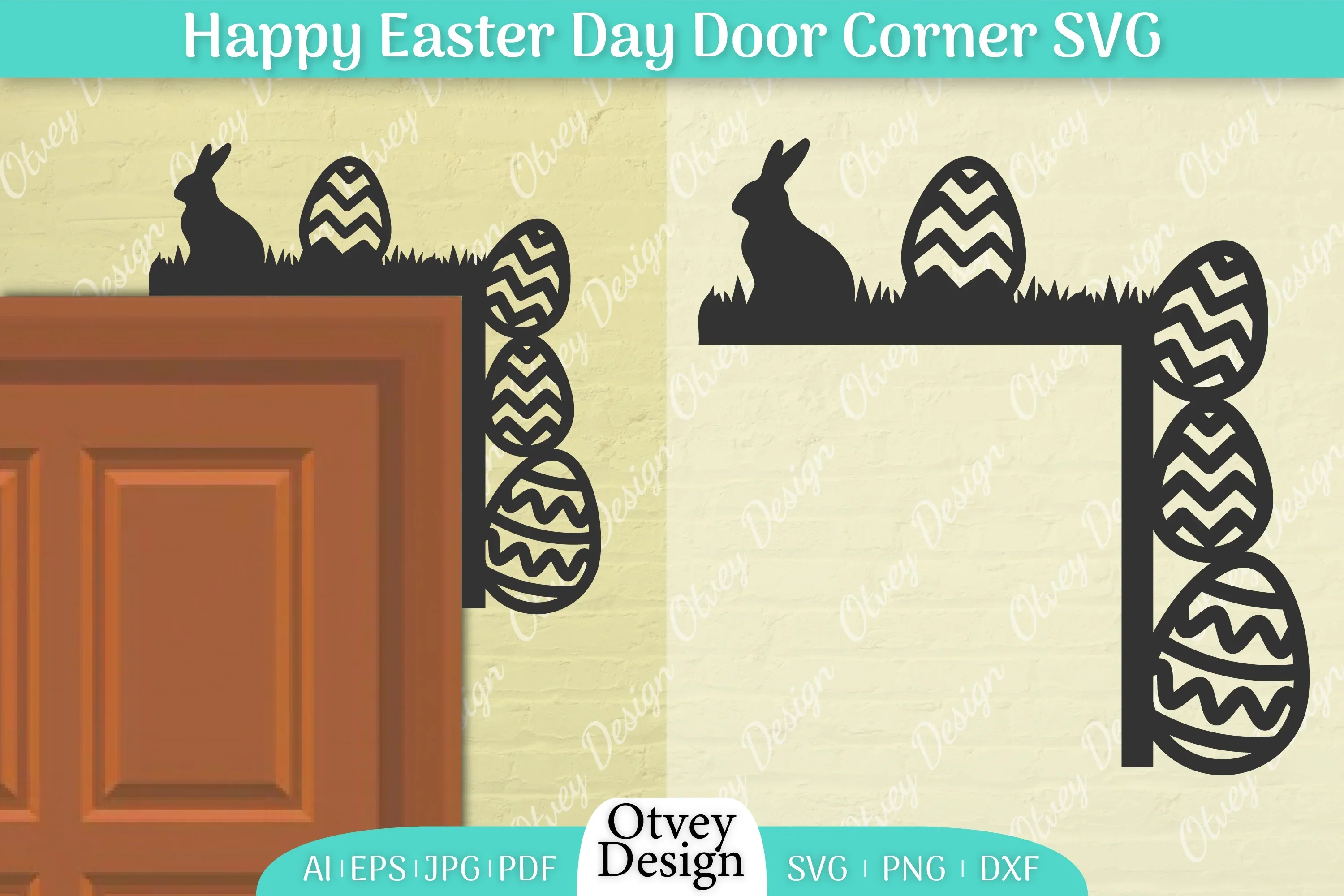 Easter Door Corner SVG Bundle