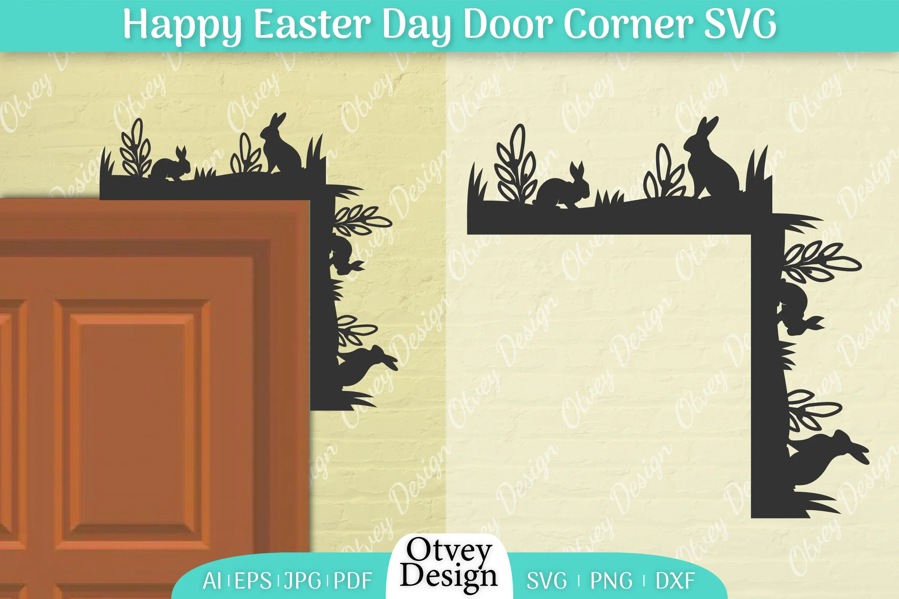 Easter Door Corner SVG Bundle