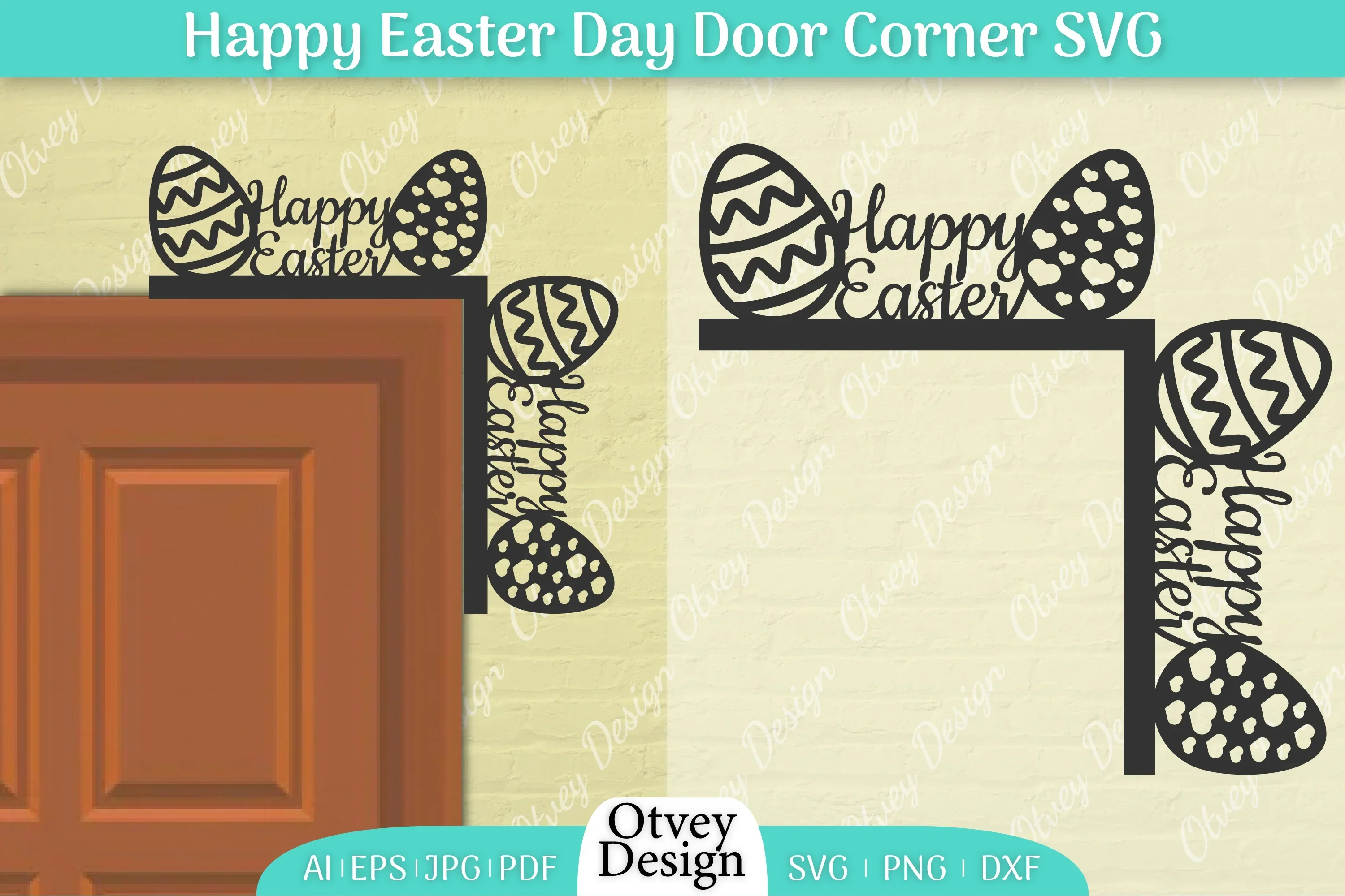 Easter Door Corner SVG Bundle