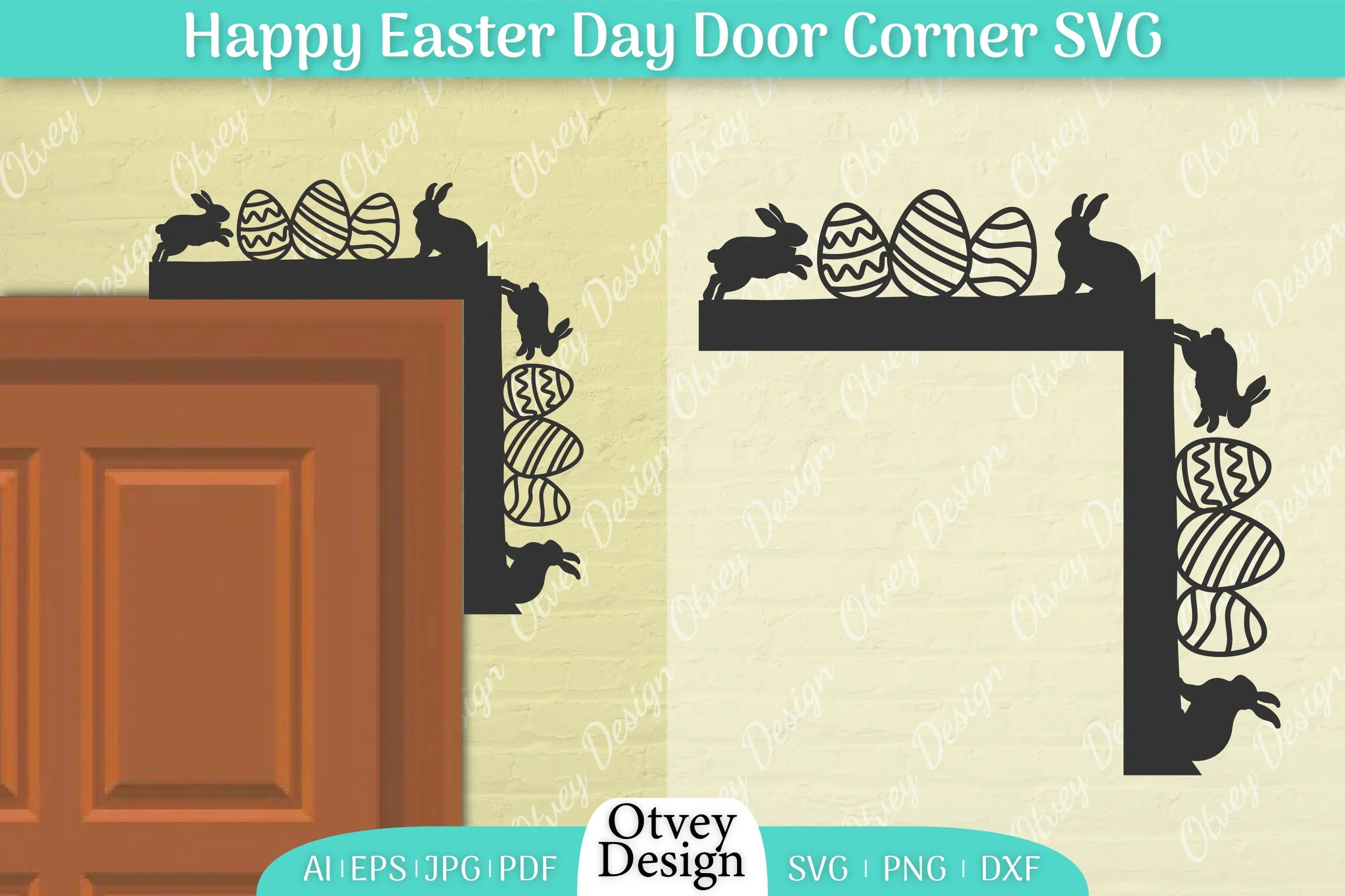 Easter Door Corner SVG Bundle