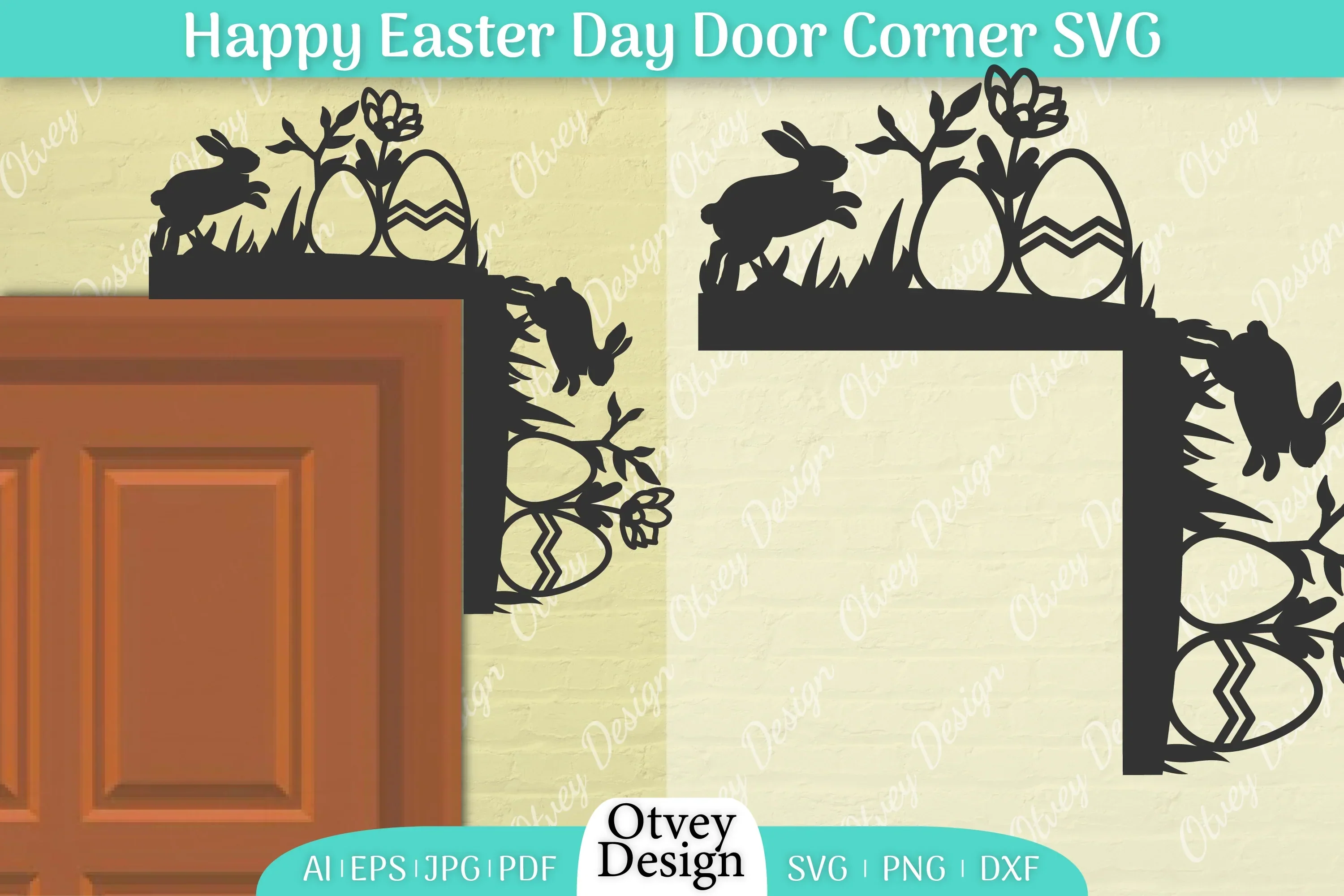 Easter Door Corner SVG Bundle