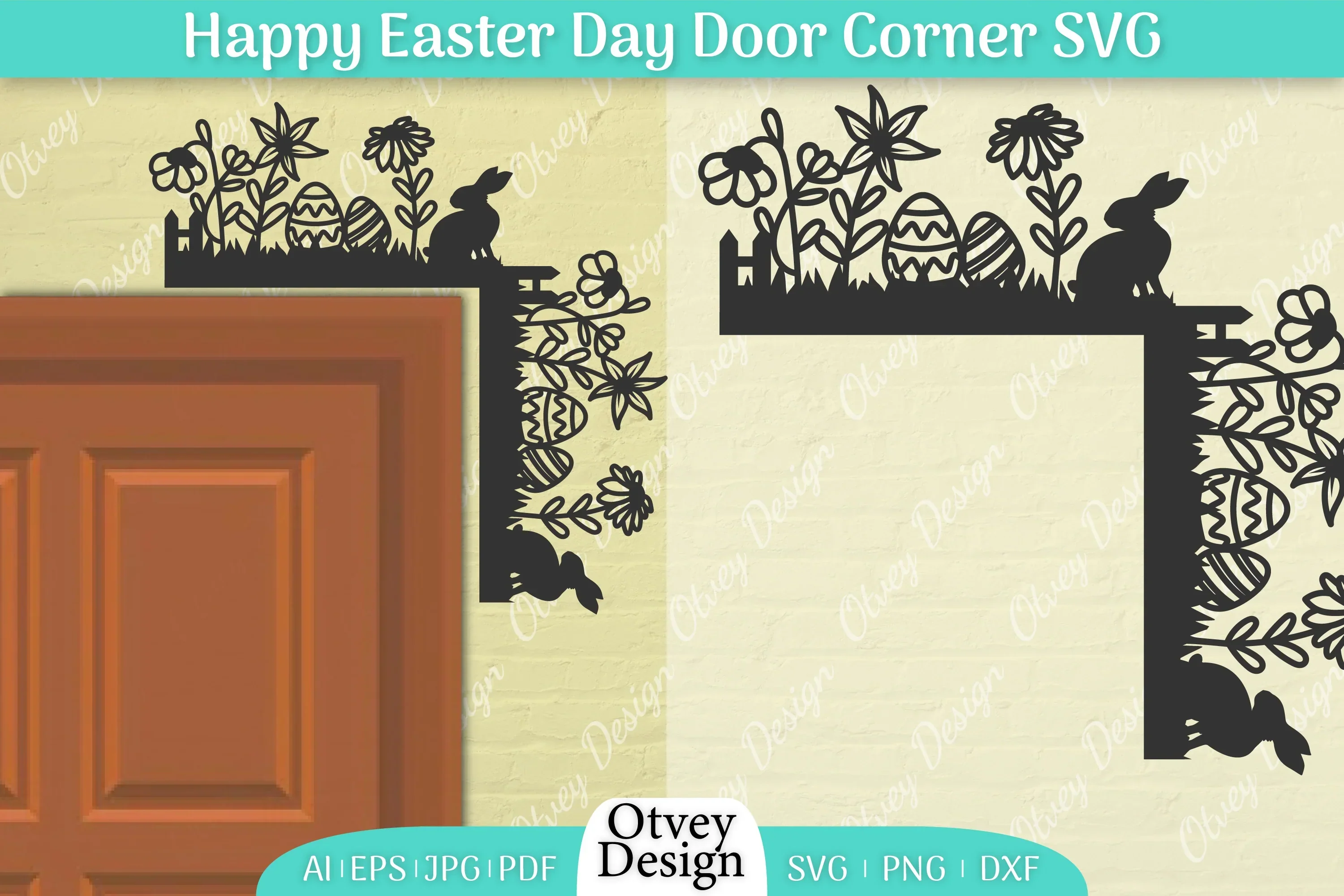 Easter Door Corner SVG Bundle