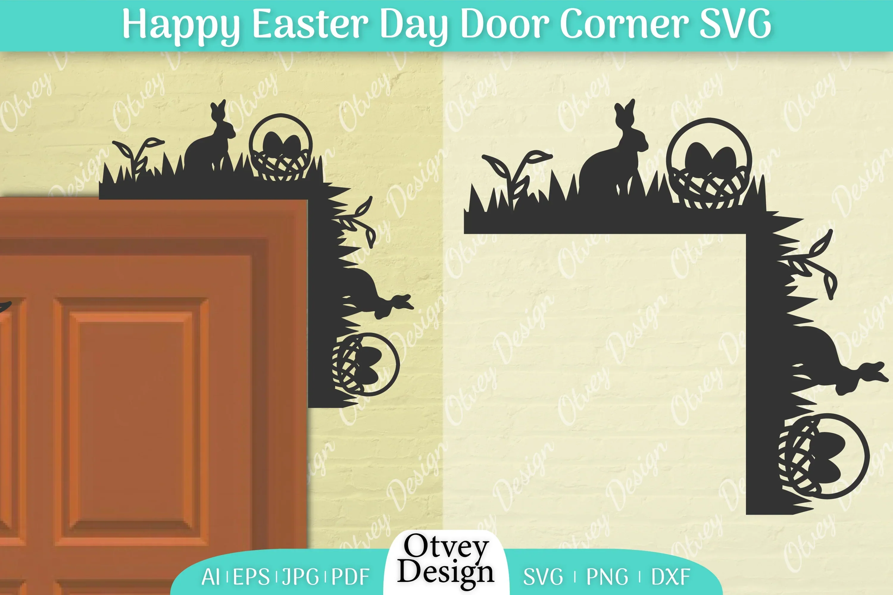 Easter Door Corner SVG Bundle