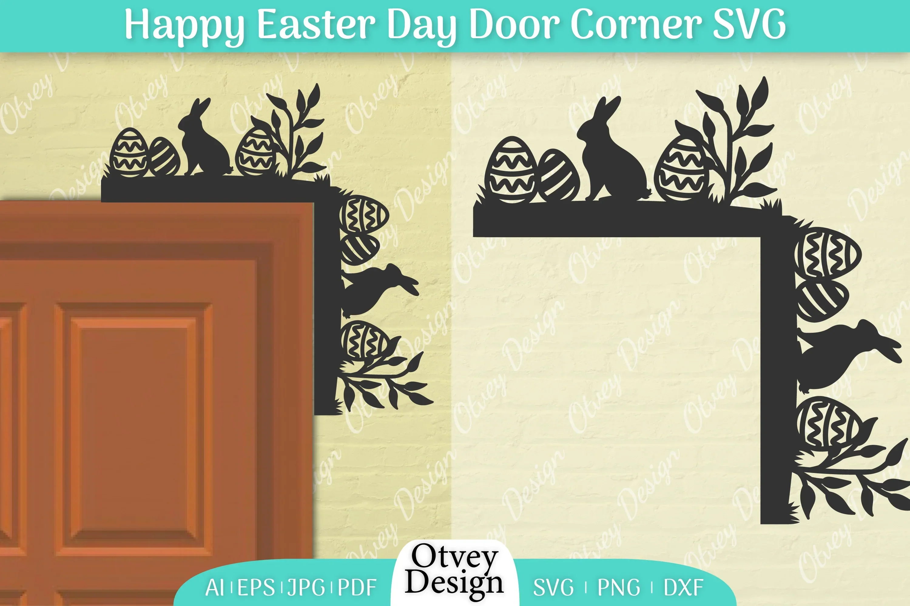Easter Door Corner SVG Bundle