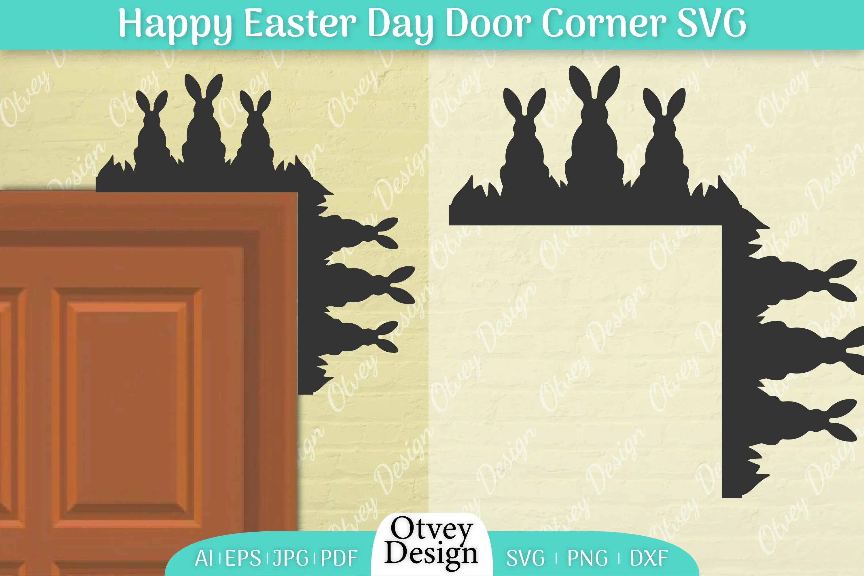 Easter Door Corner SVG Bundle