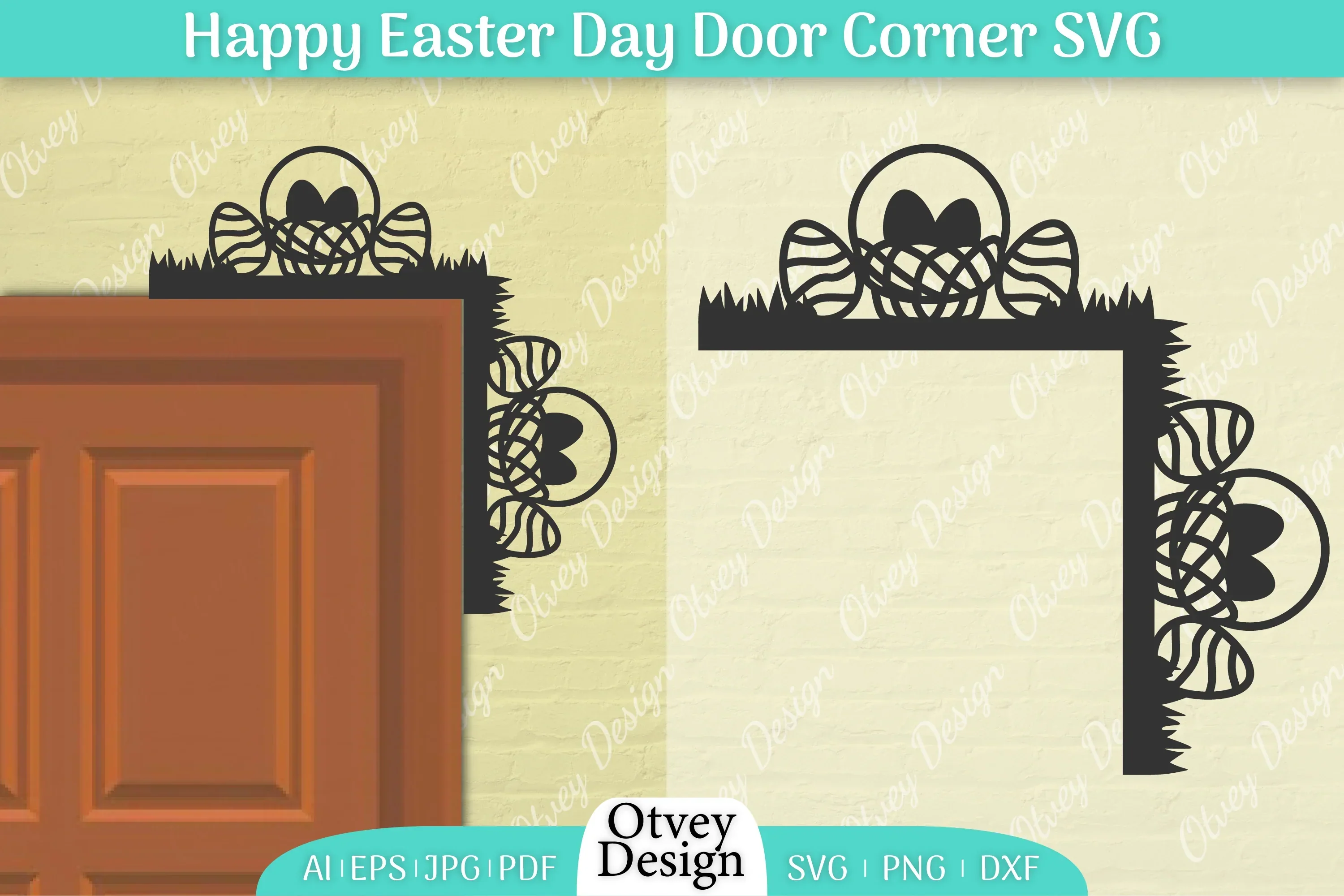 Easter Door Corner SVG Bundle