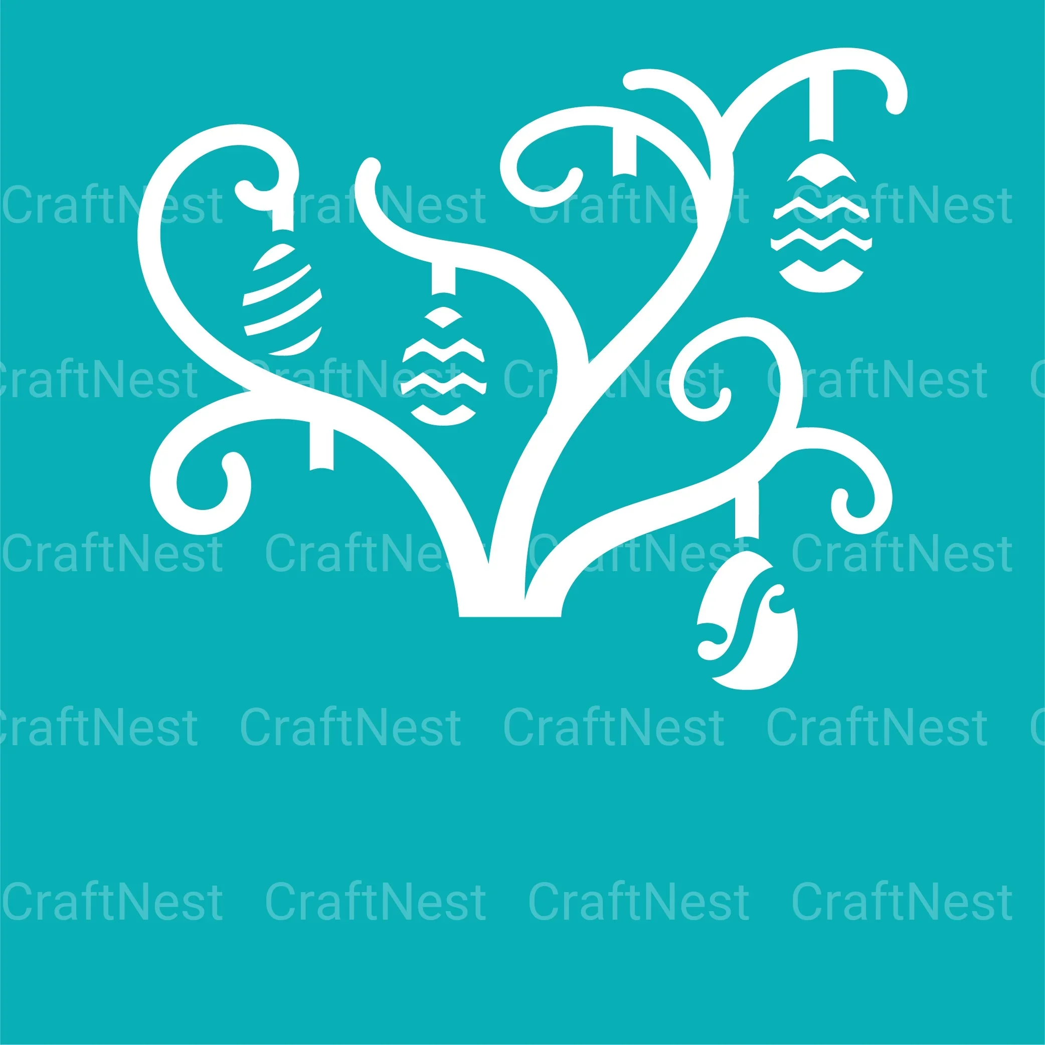 Easter Egg 3D Layered Papercut SVG Bundle - Image 4