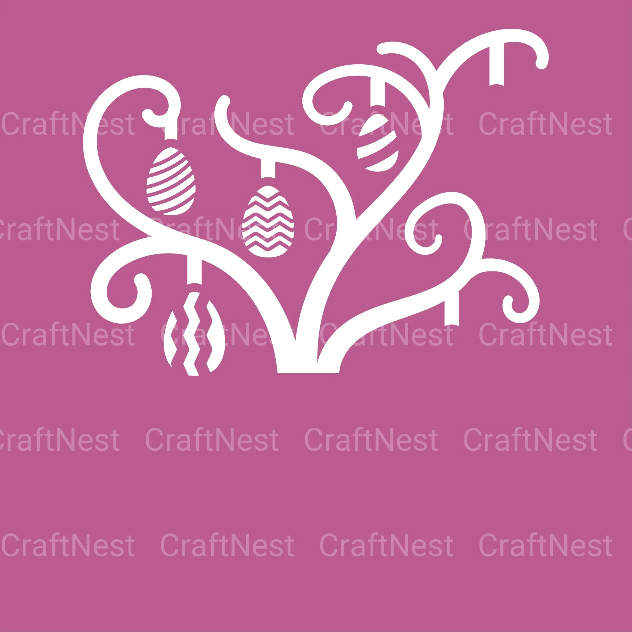 Easter Egg 3D Layered Papercut SVG Bundle - Image 5