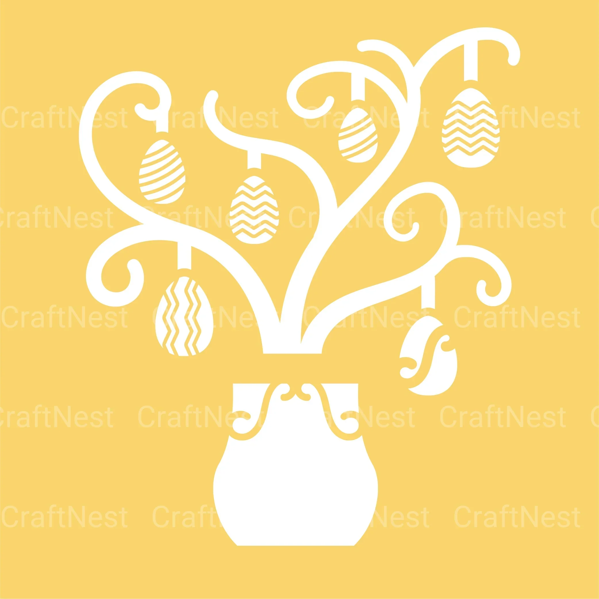 Easter Egg 3D Layered Papercut SVG Bundle - Image 7