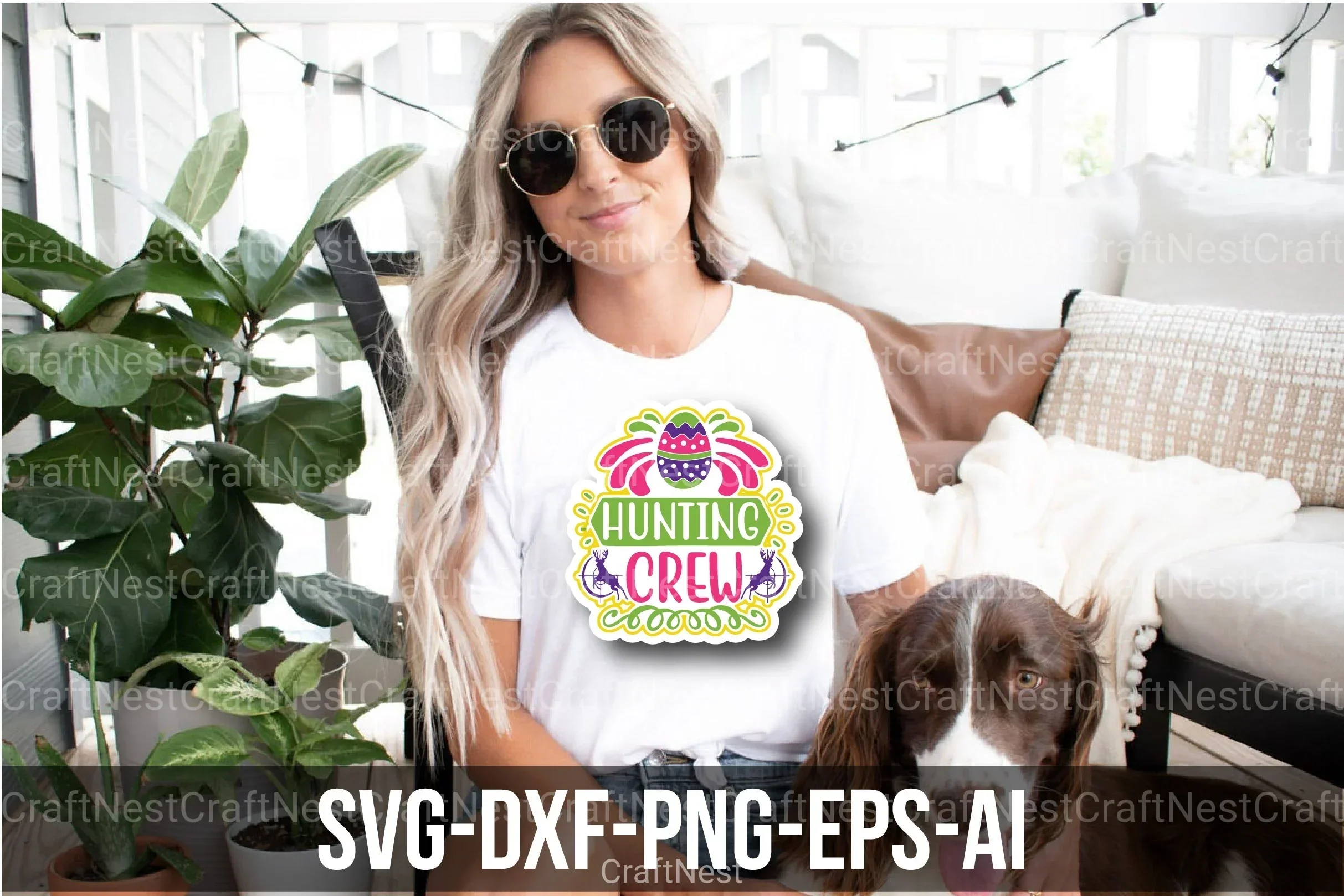 Easter Stickers Design Bundle - Image 3