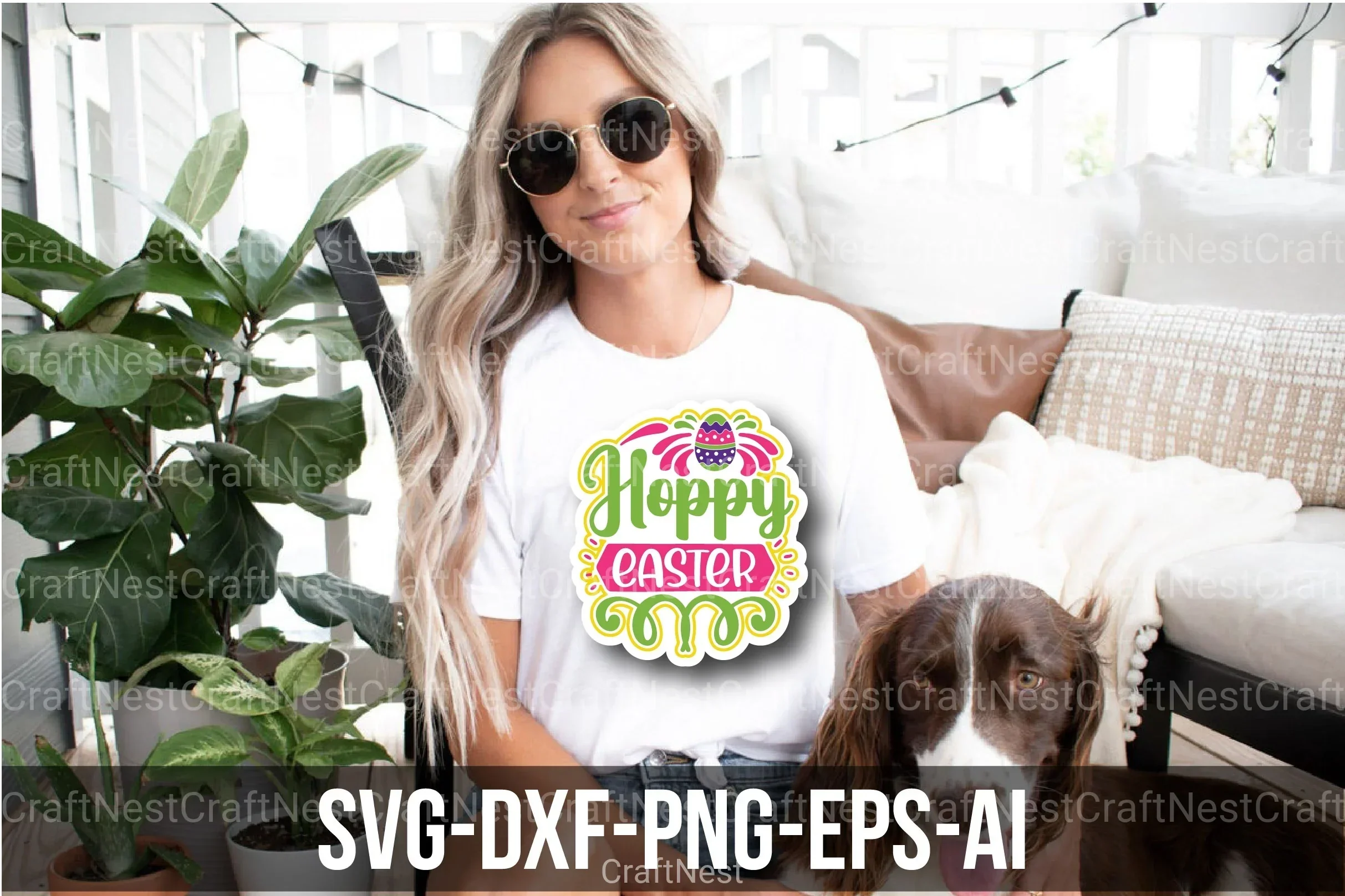 Easter Stickers Design Bundle - Image 5