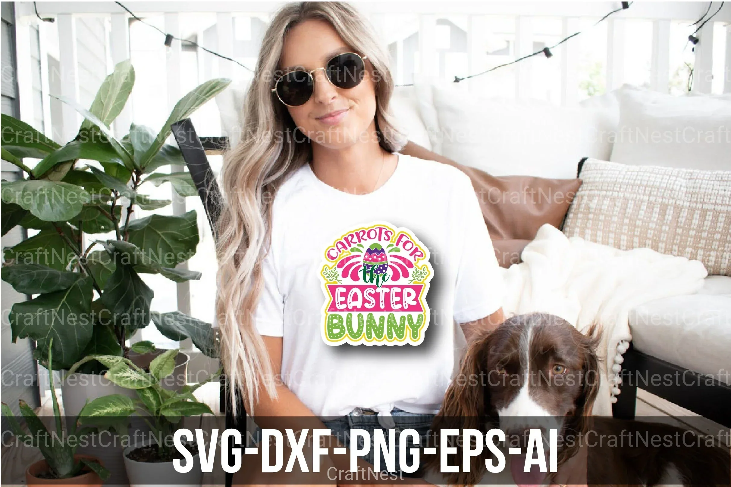 Easter Stickers Design Bundle - Image 8