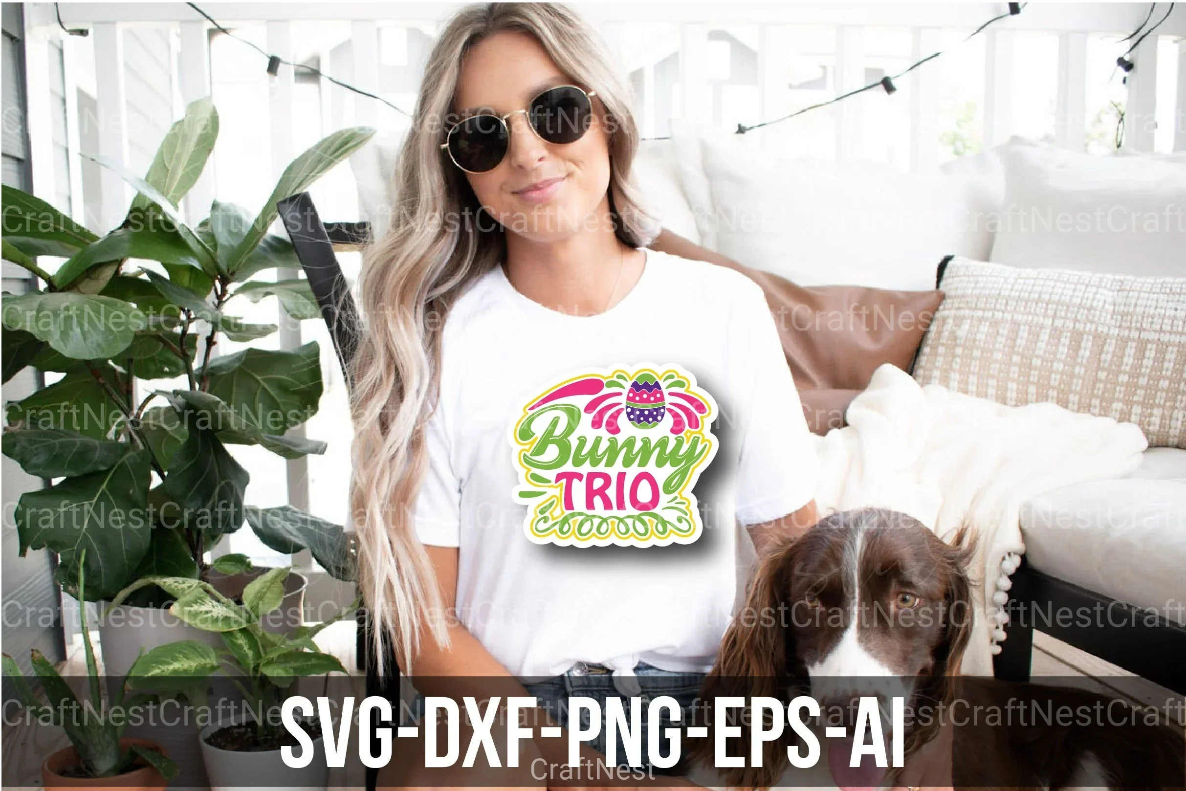Easter Stickers Design Bundle - Image 9