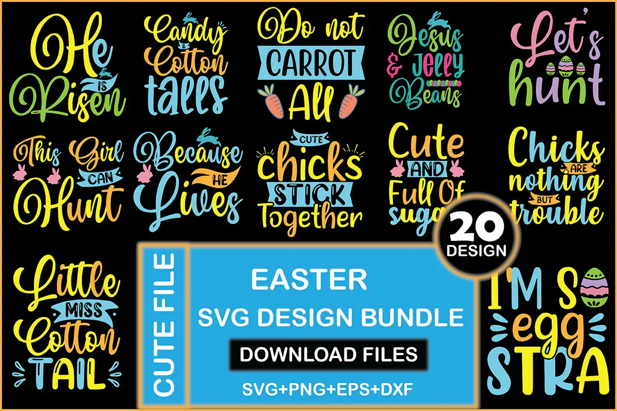 Easter SVG Bundle - Image 3