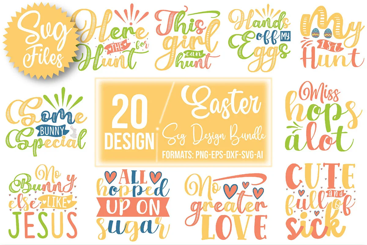 Easter SVG Bundle