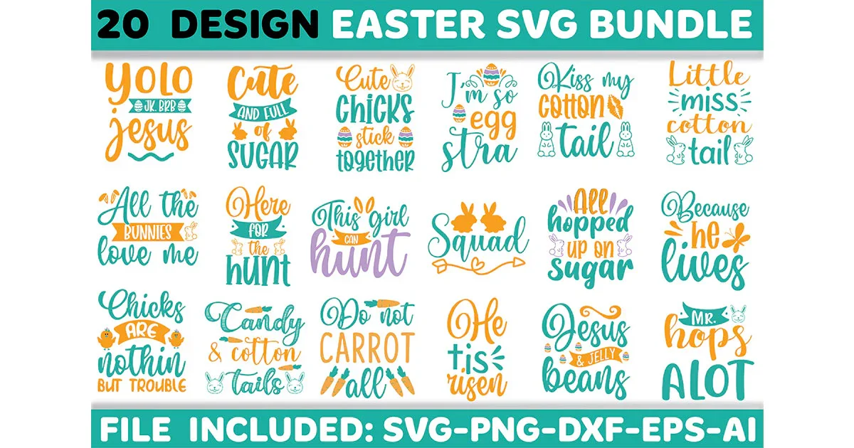 Easter SVG Bundle