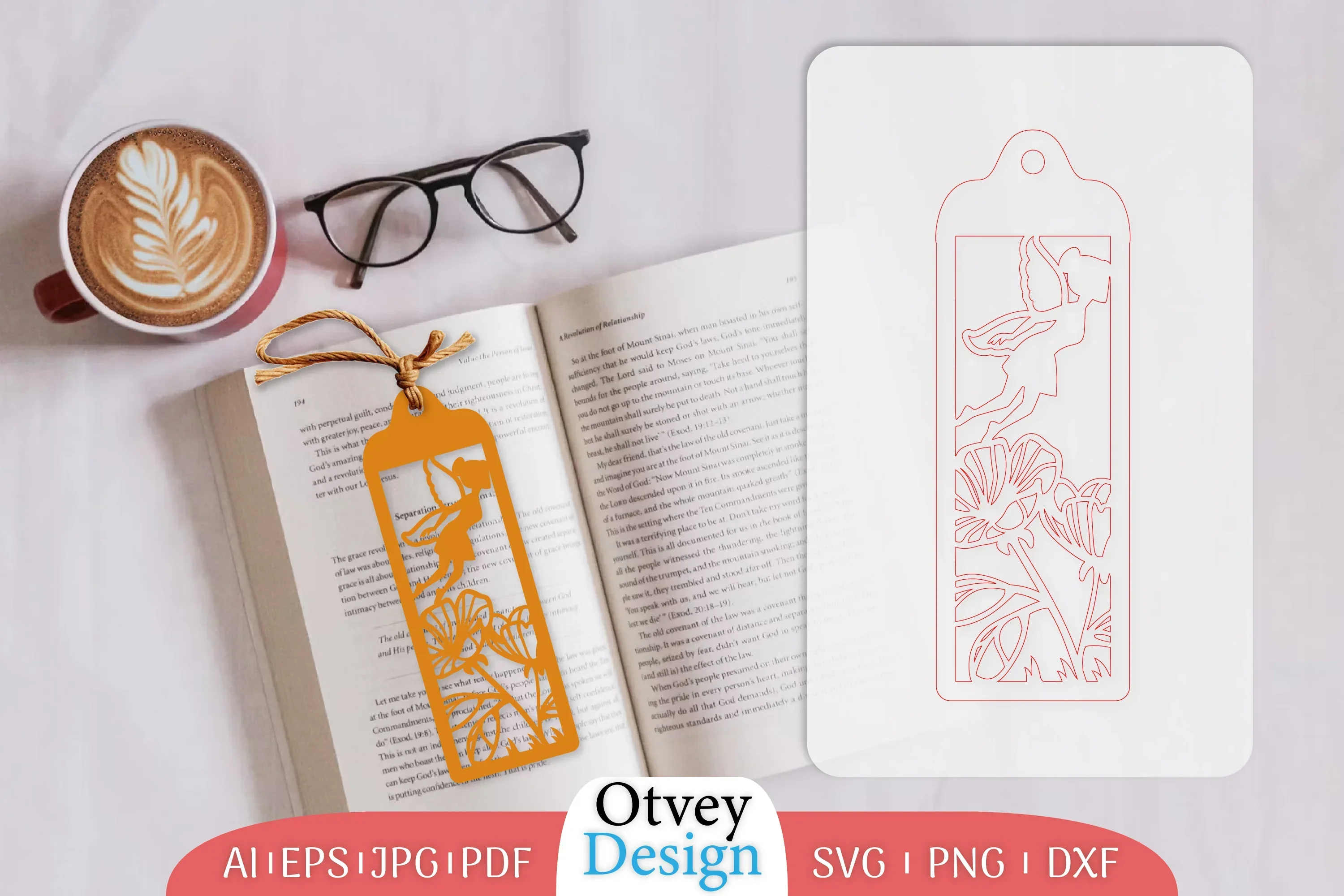 Fairy Bookmark SVG Bundle