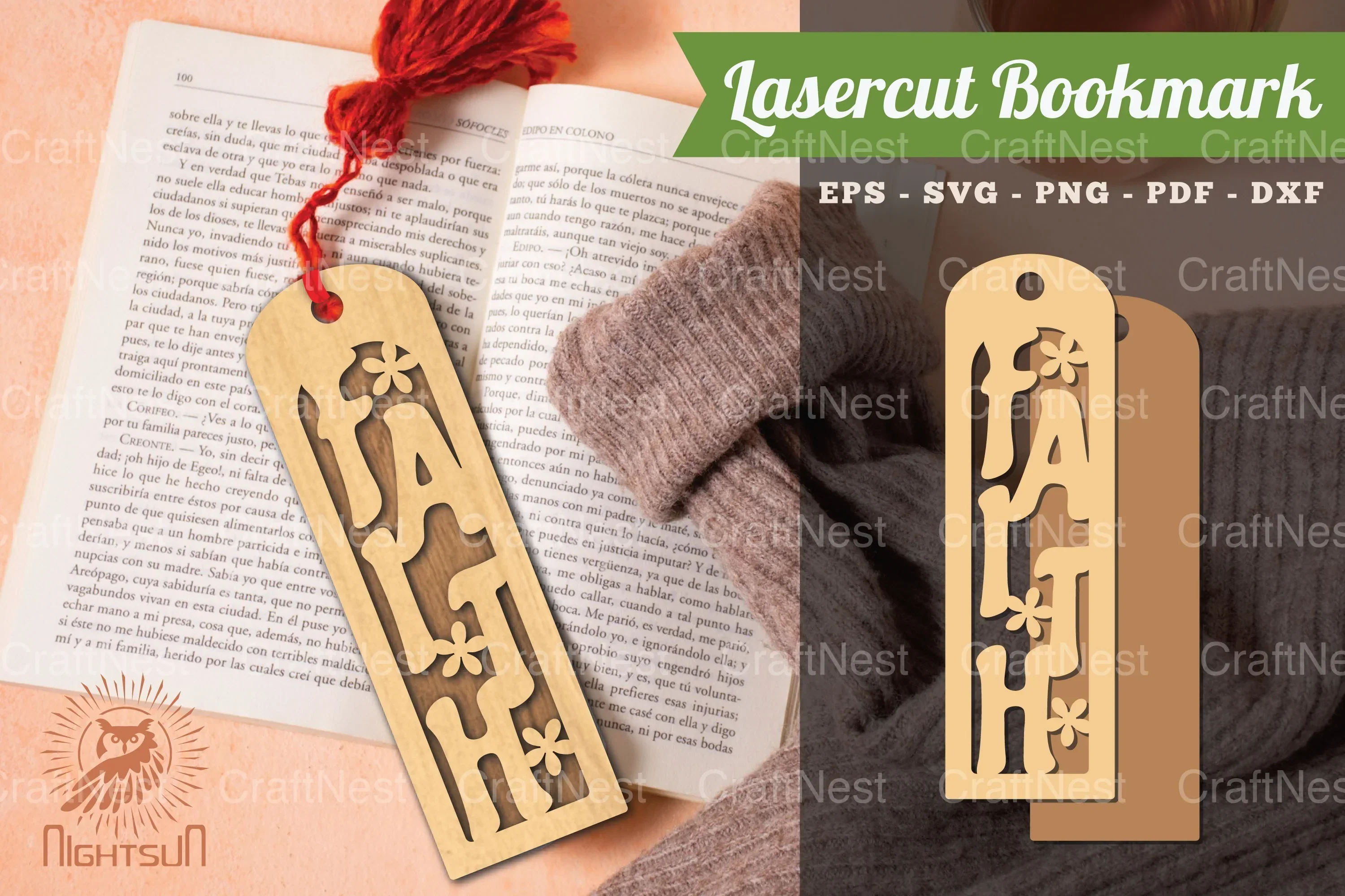 Faith Laser Cut Bookmark Bundle