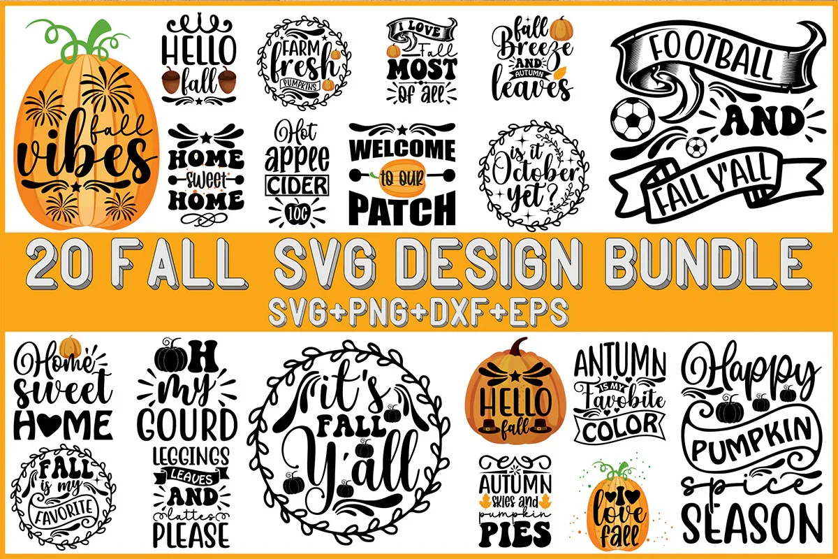 Fall SVG Bundle