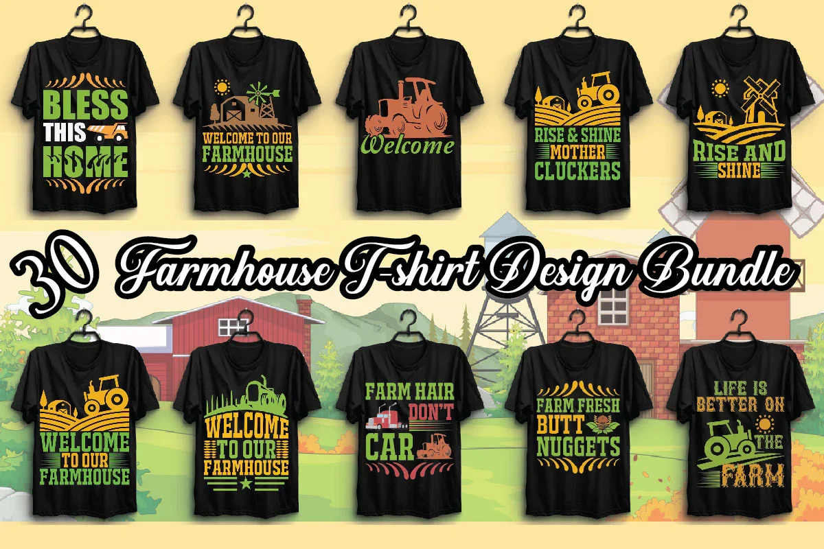 Farmhouse T Shirt Bundle - Image 2