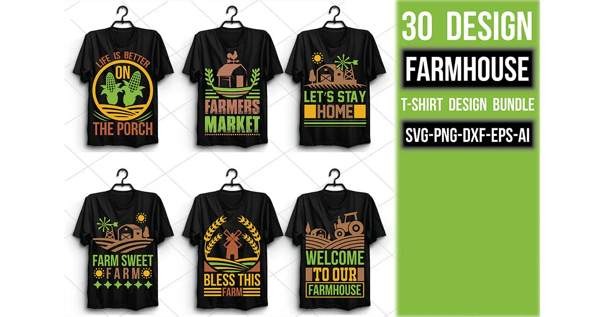 Farmhouse T Shirt Bundle - Image 3
