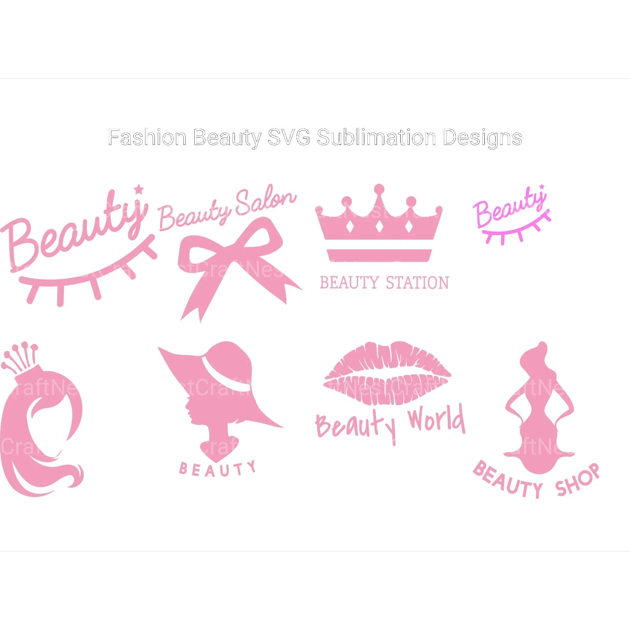 Fashion Beauty SVG - Image 2