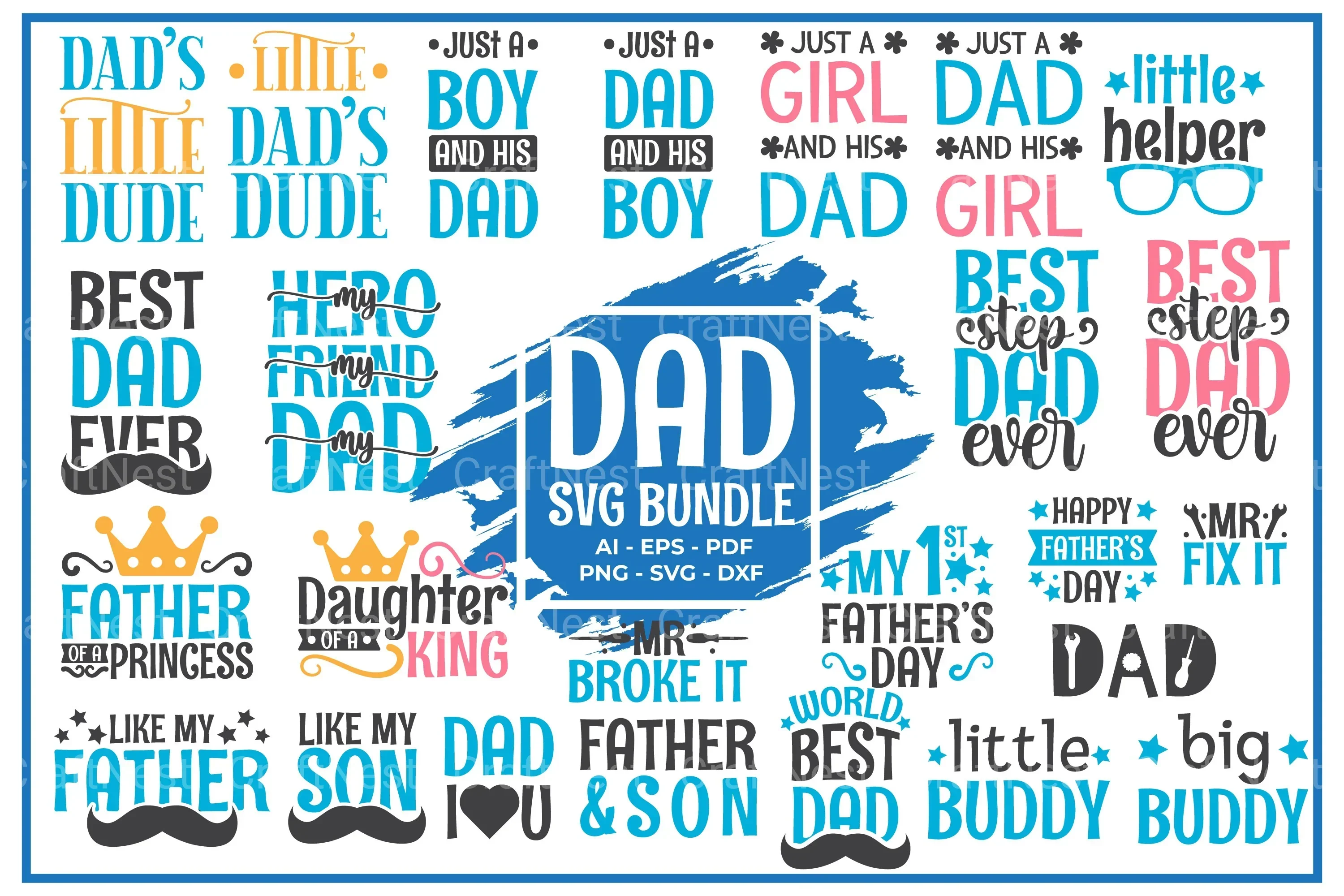 Father's Day SVG Bundle