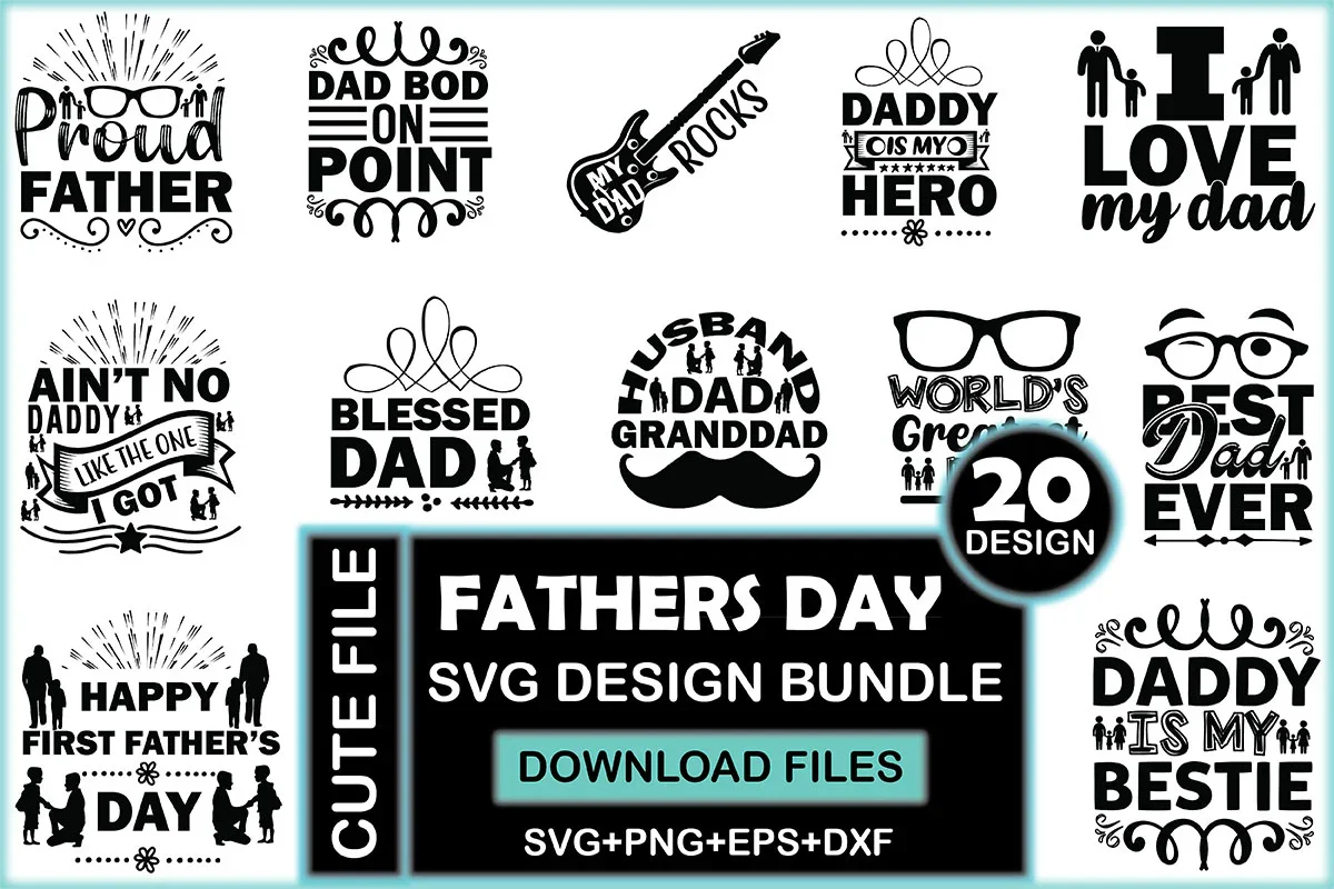 Father's SVG Bundle - Image 2