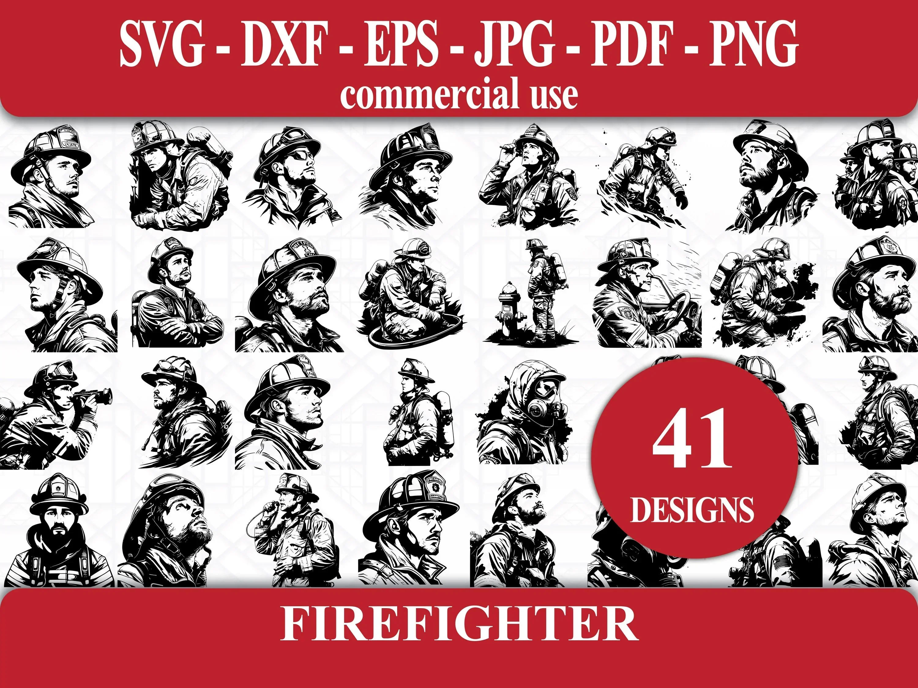 Firefighter SVG Bundle