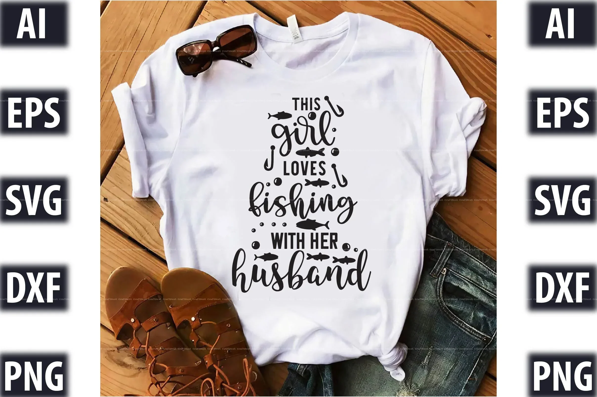 Fishing Design SVG Bundle - Image 4