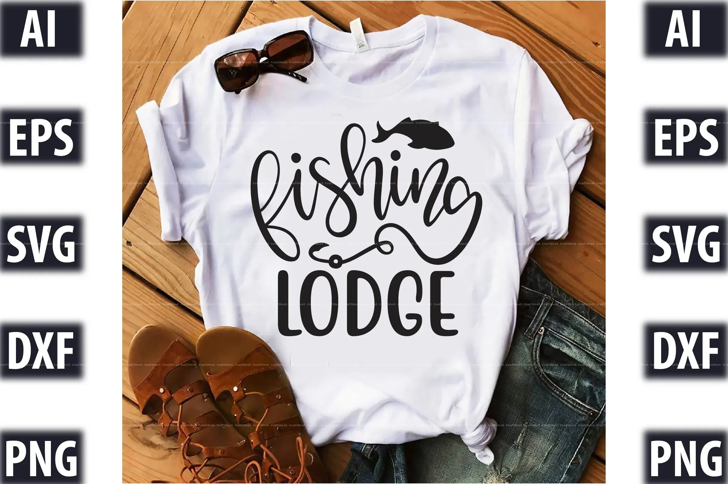 Fishing Design SVG Bundle - Image 6
