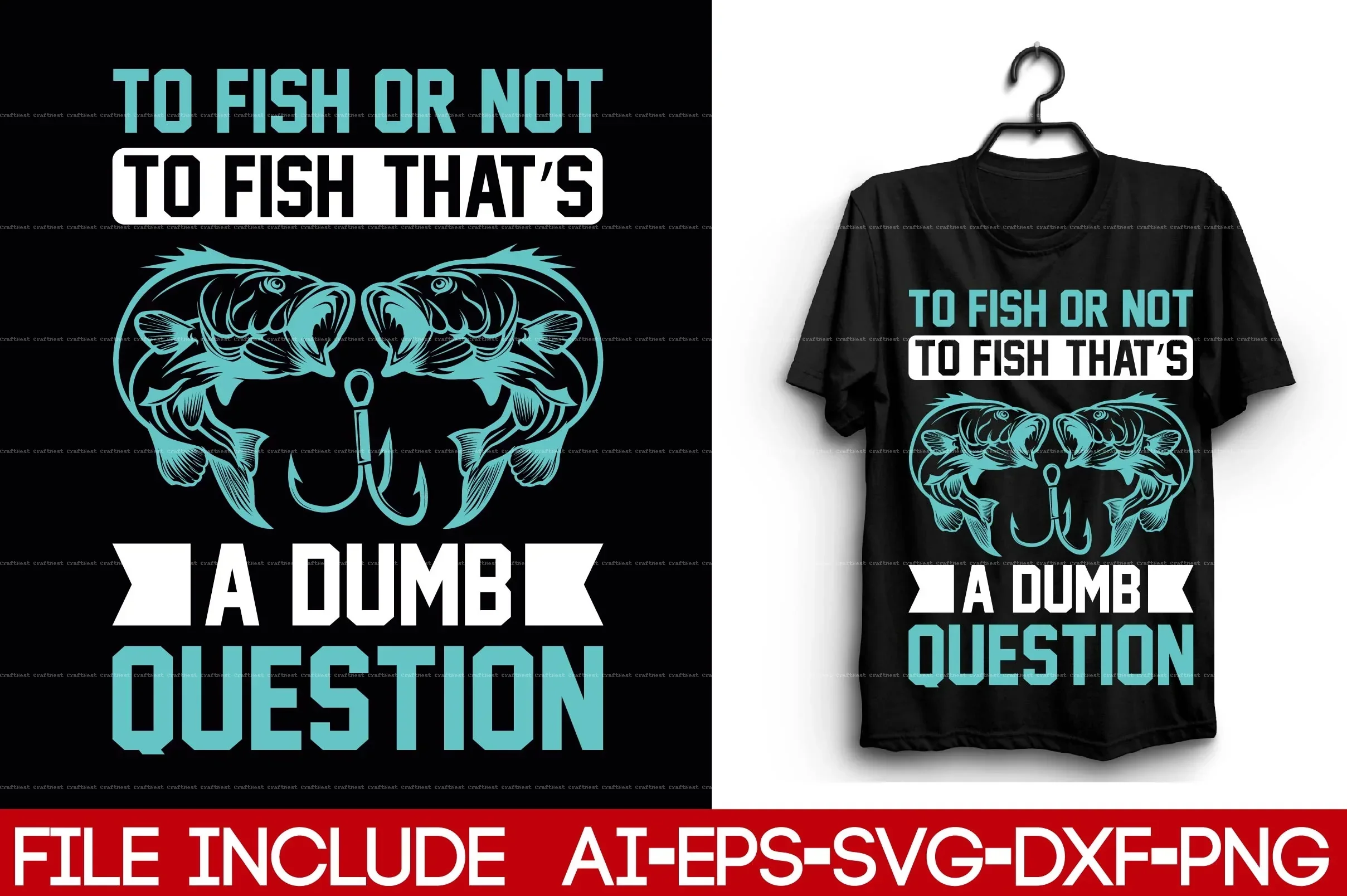 Fishing T-Shirt Design SVG Bundle - Image 11