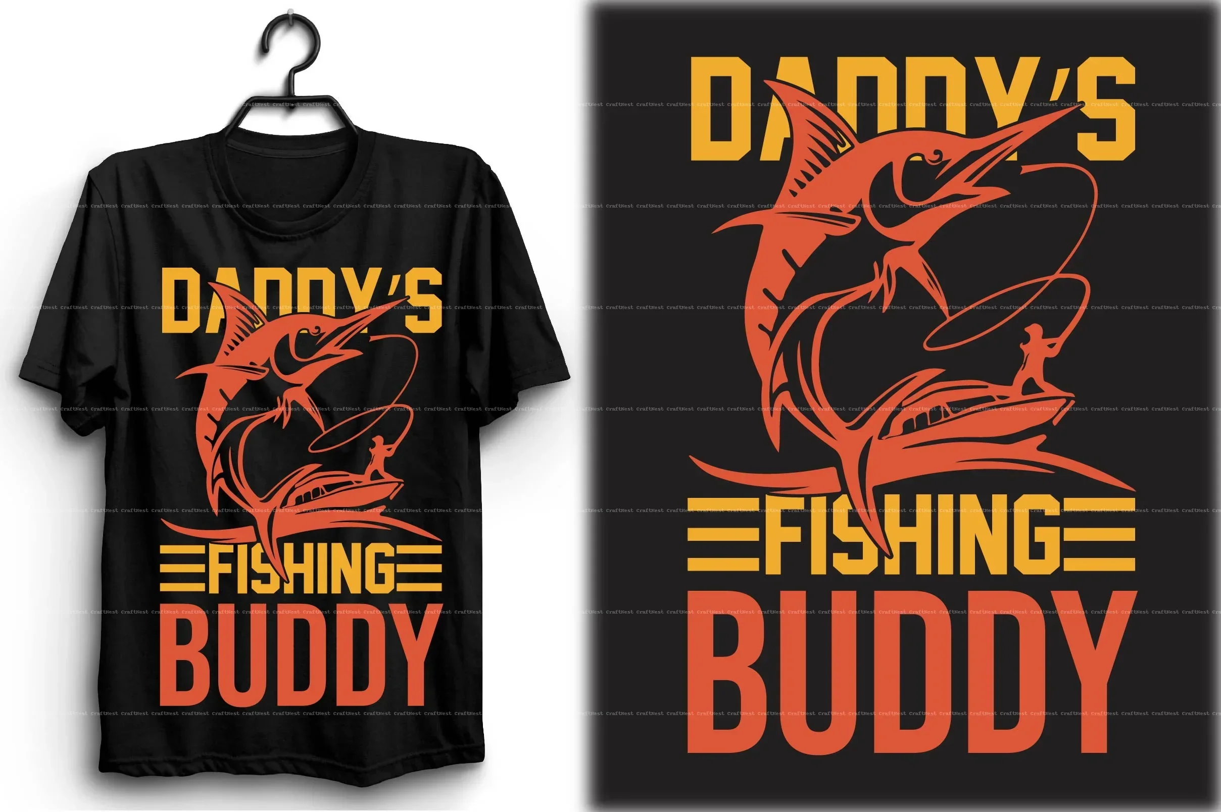 Fishing T-Shirt Design SVG Bundle - Image 5