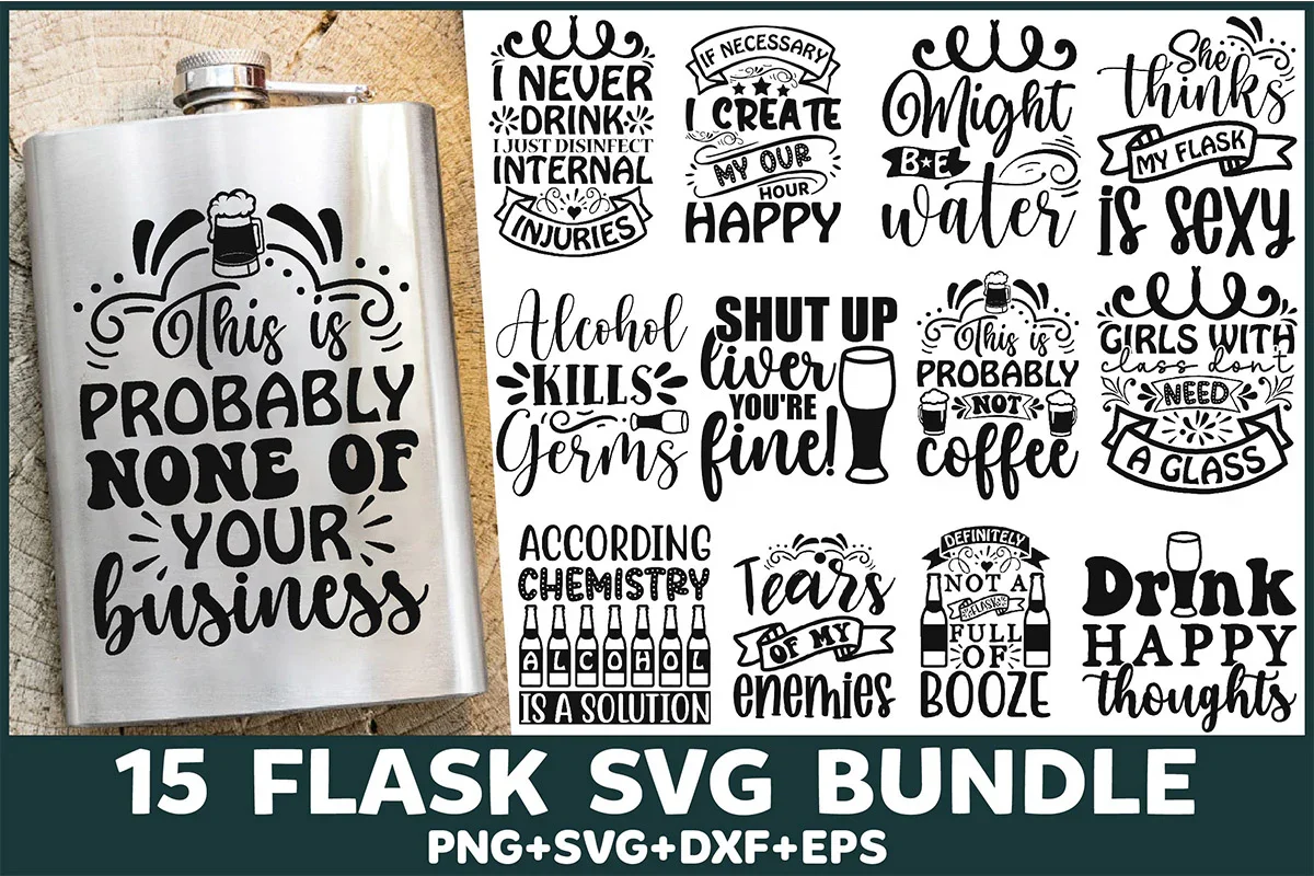 Flask SVG Bundle