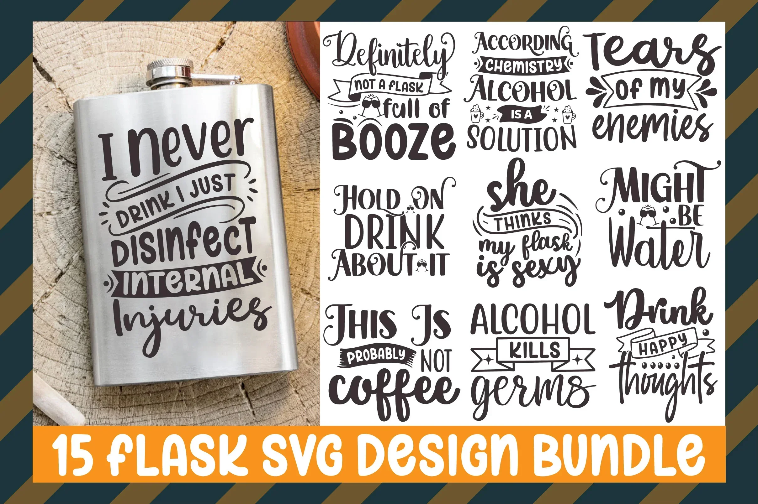 Flask SVG Bundle