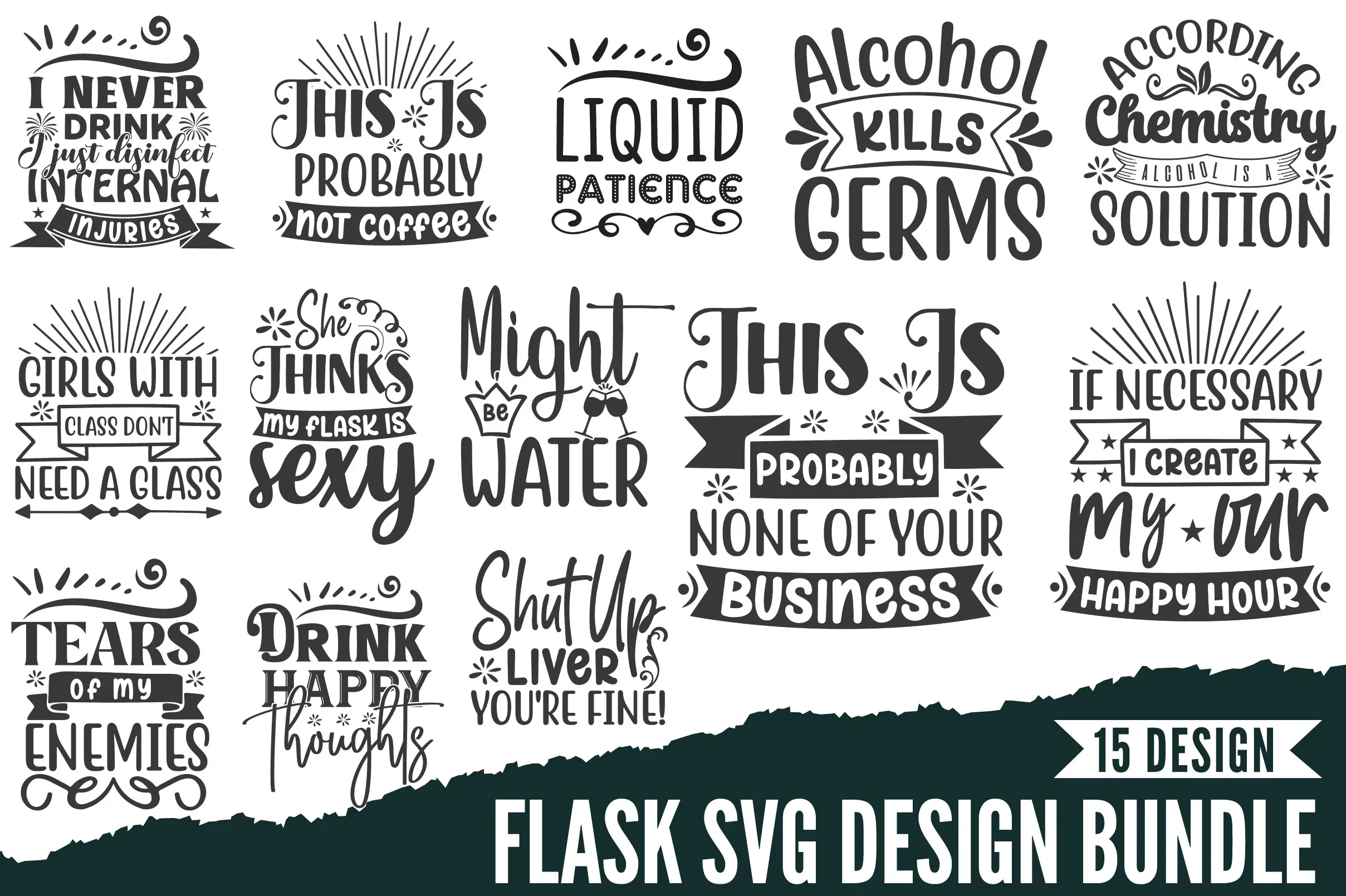Flask SVG Bundle