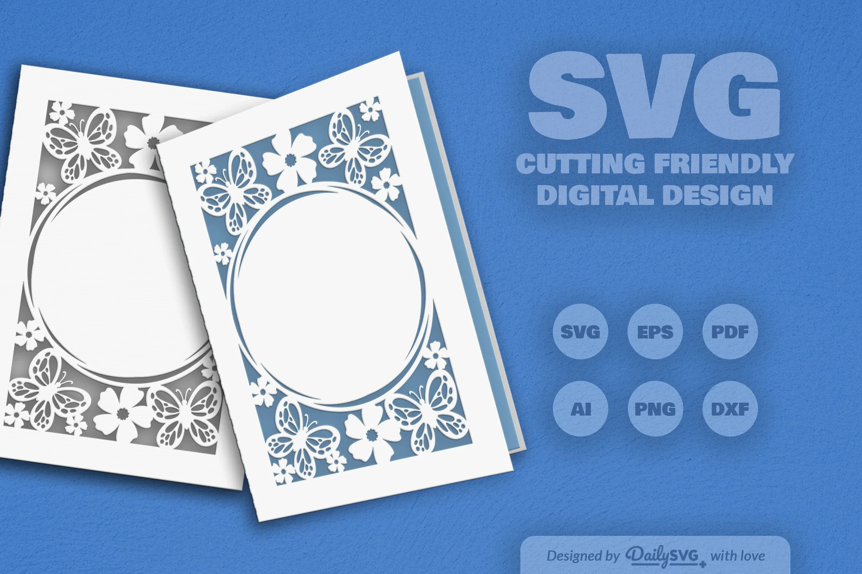 Floral Butterfly SVG Bundle - Image 2