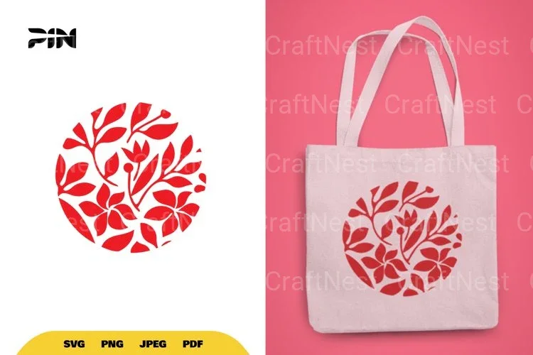 Floral Circle SVG Bundle